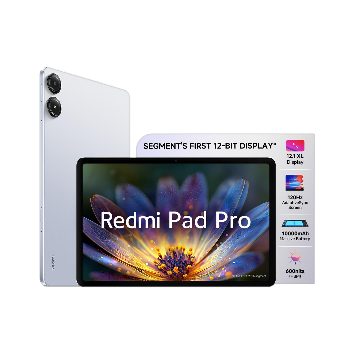 Redmi Pad Pro 6GB 128GB 12.1 inch Wi-Fi Blue 2 Pack 2 Tablets - Image 1