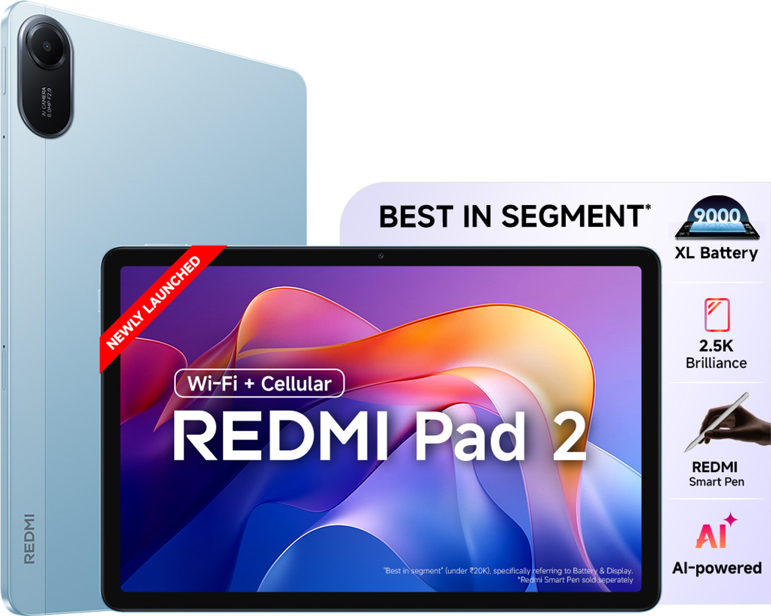 Redmi Pad 2 4GB RAM 128GB 11.0 inch - Image 1