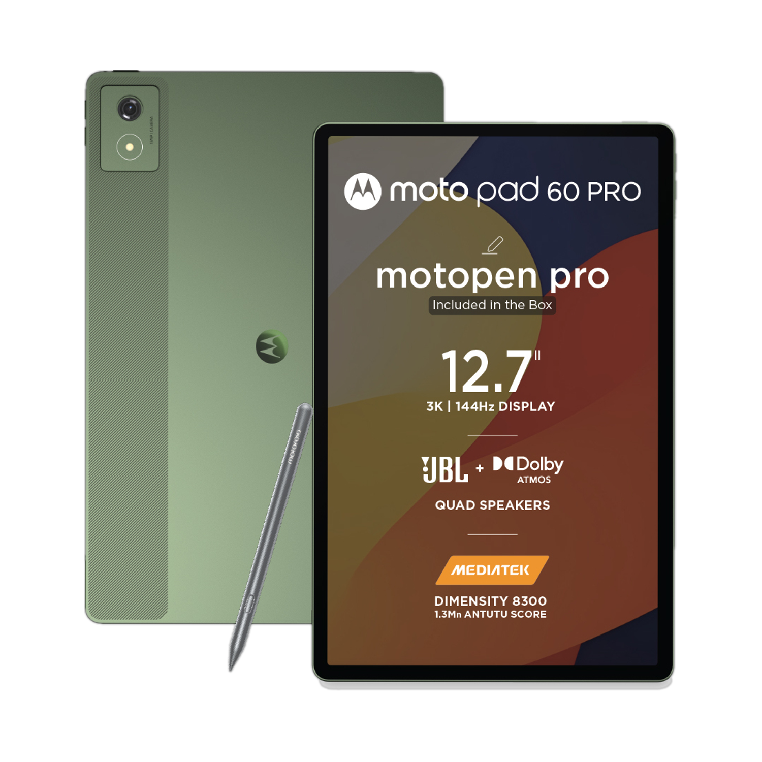 Motorola Pad 60 Pro 8GB RAM 128GB ROM 12.7 inch Bronze 8300 Tablets - Image 1