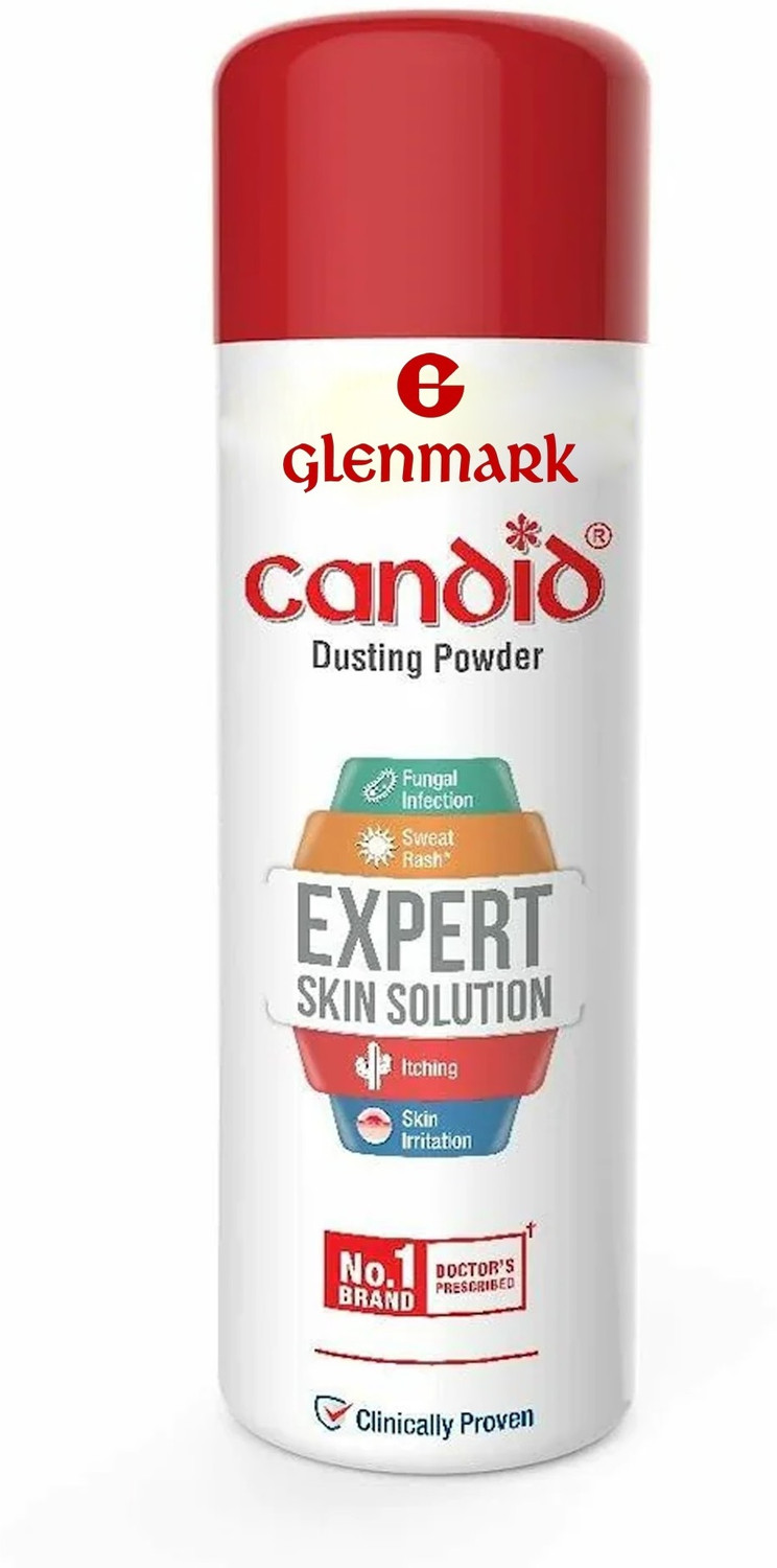 Image of Glenmark Candid Active Expert Dusting Powder (60 g)