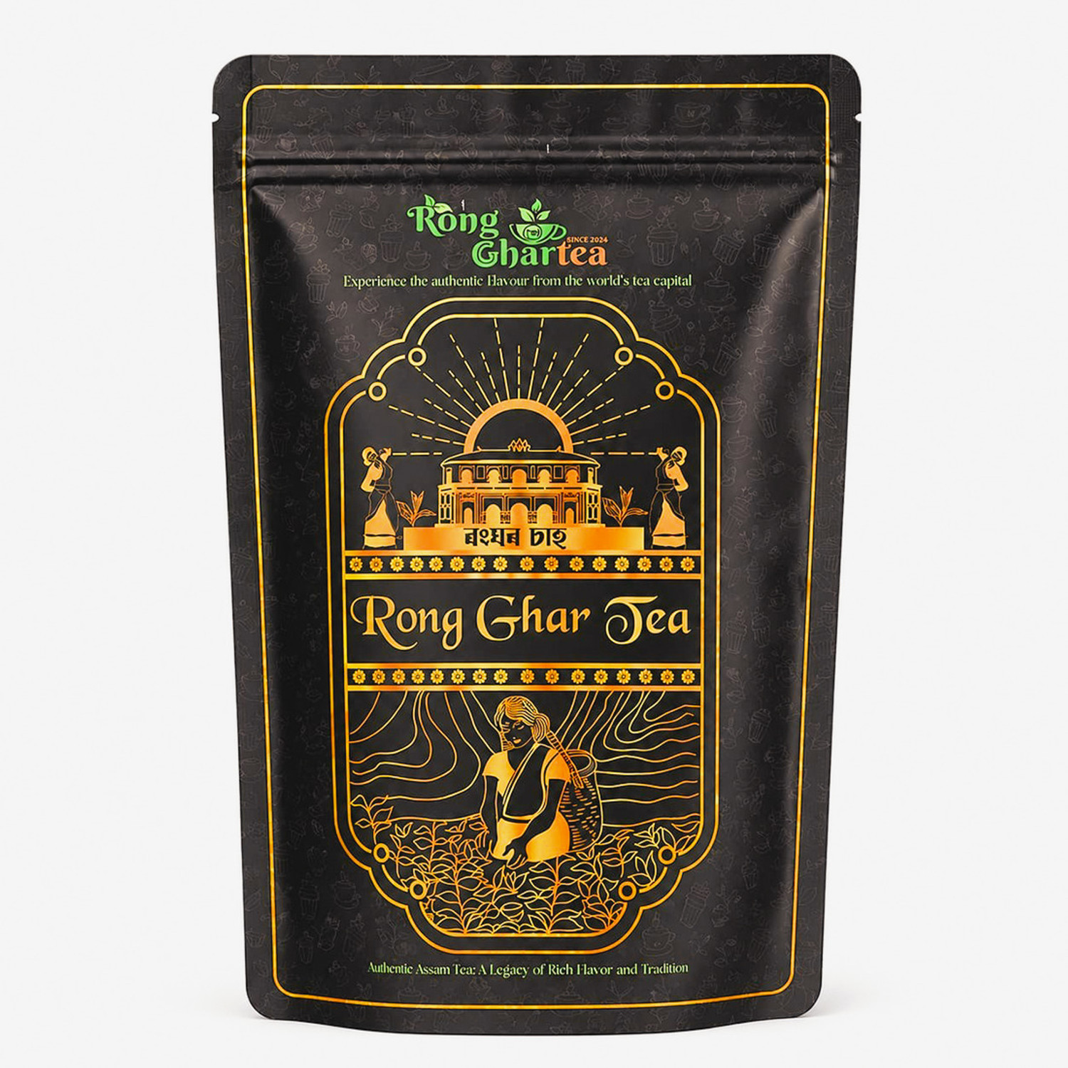 Image of G.M.'S TULSI TEA Special Fannings 1kg|Authentic Assam Tea|Fine Fannings Blend|25+ Years of Trust Unflavoured Black Tea Pouch (250 g)