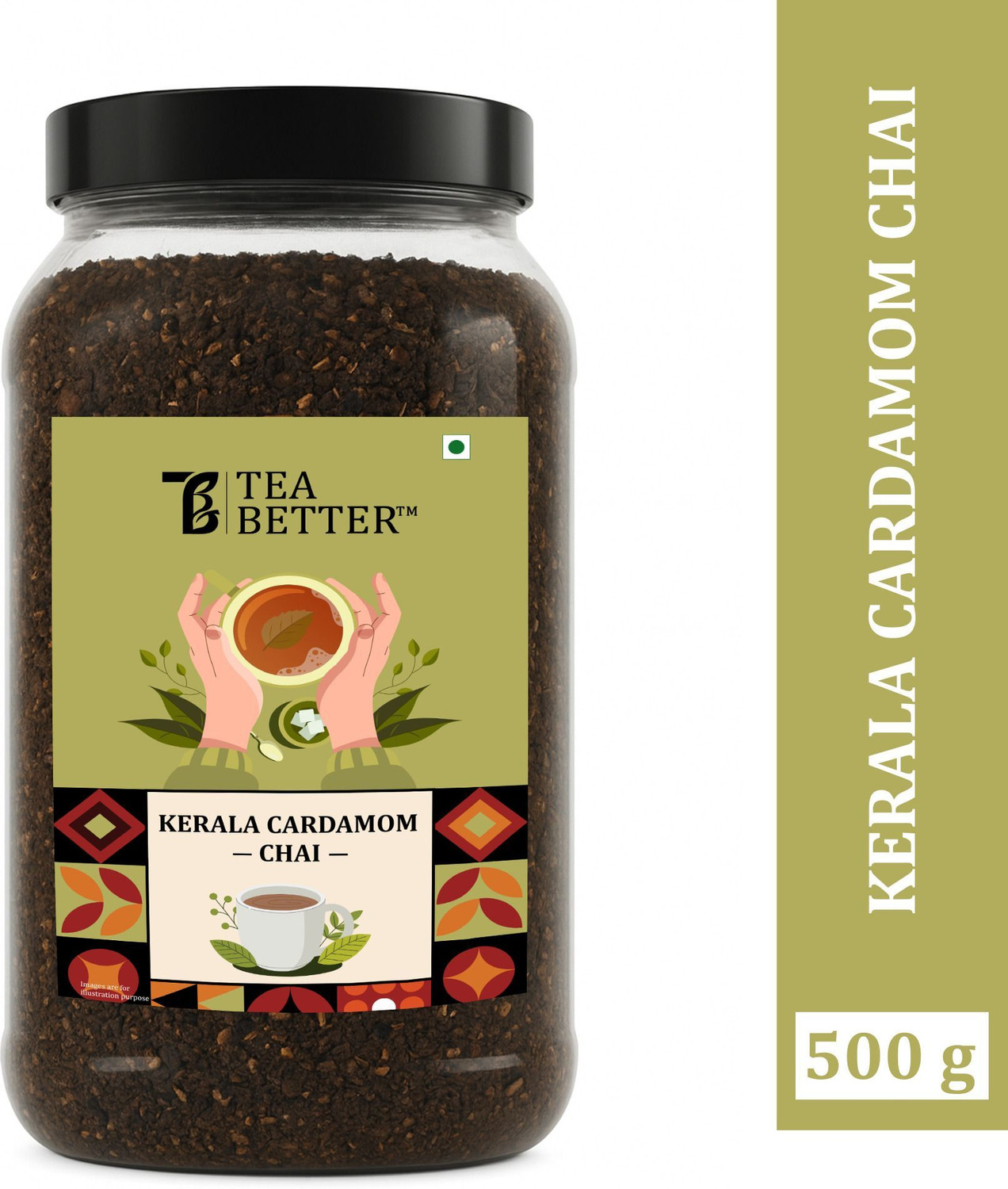 Image of Tata Tea Agni Elaichi Tea Pouch (2 x 250 g)