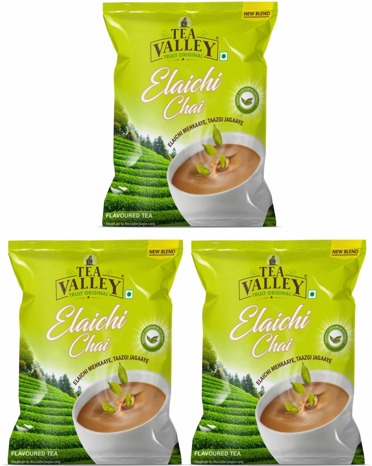 Image of Tata Tea Agni Elaichi Tea Pouch (2 x 250 g)