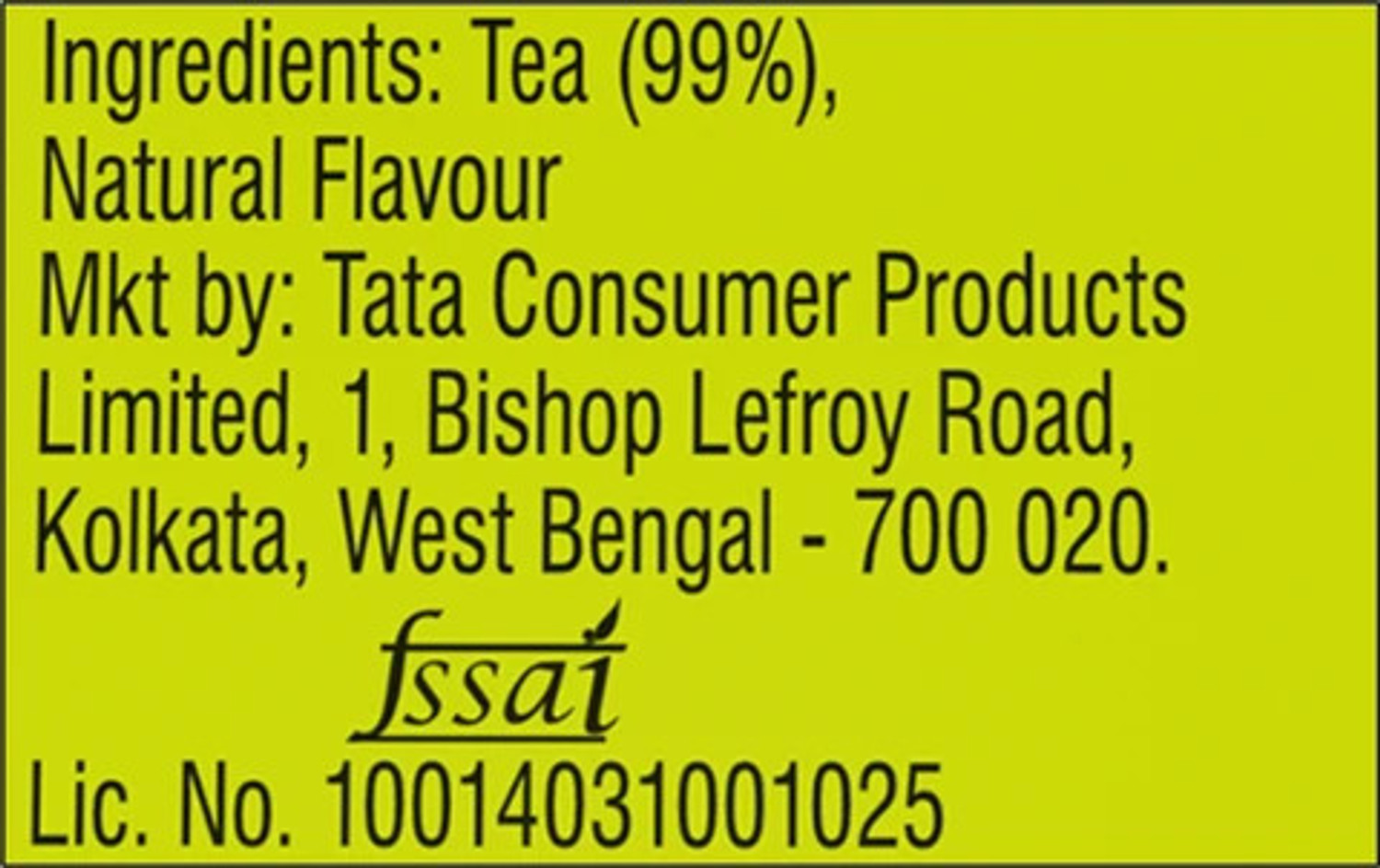 Image of Tata Tea Agni Elaichi Tea Pouch (2 x 250 g)