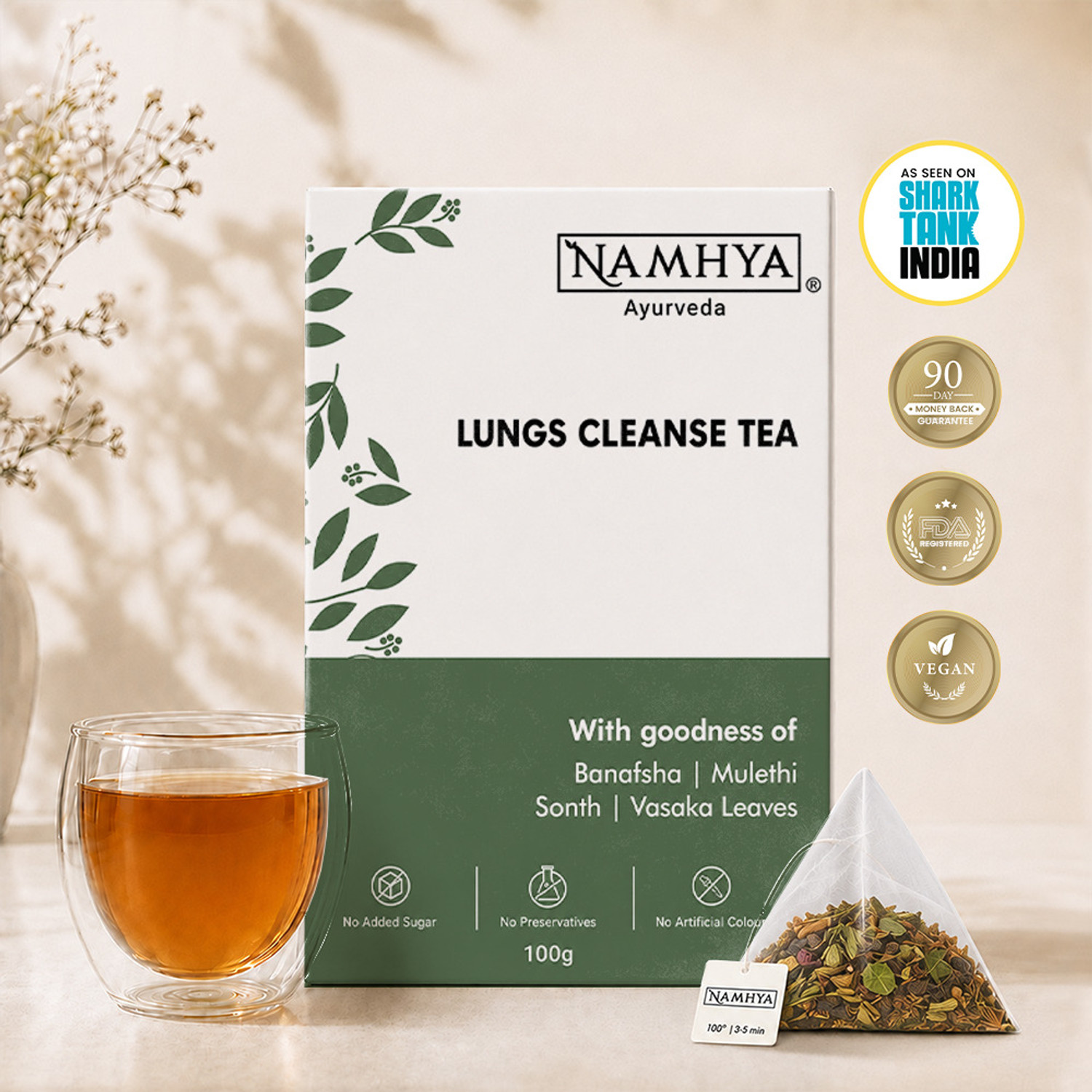 Image of Keegan Tea Extra Strong Premium CTC Blended Tea ( 15% Long Leaf Mix ) Kadak Chai Patti (500gm) Black Tea Pouch (500 g)