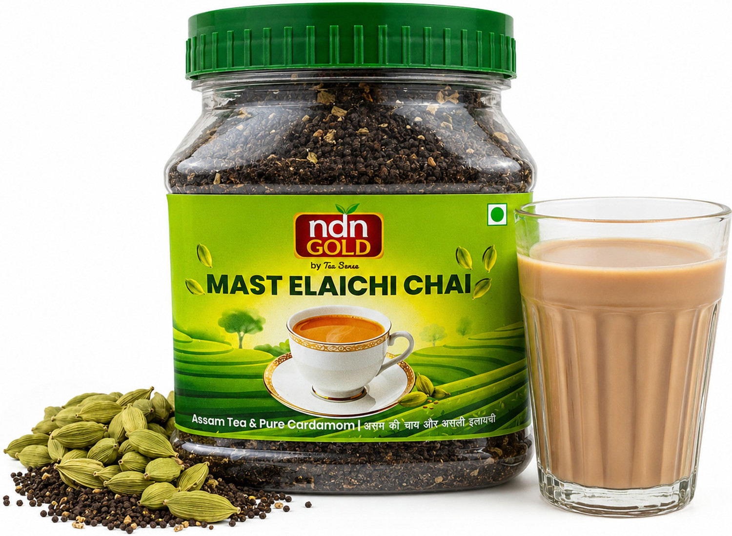 Image of Tata Tea Agni Elaichi Tea Pouch (2 x 250 g)