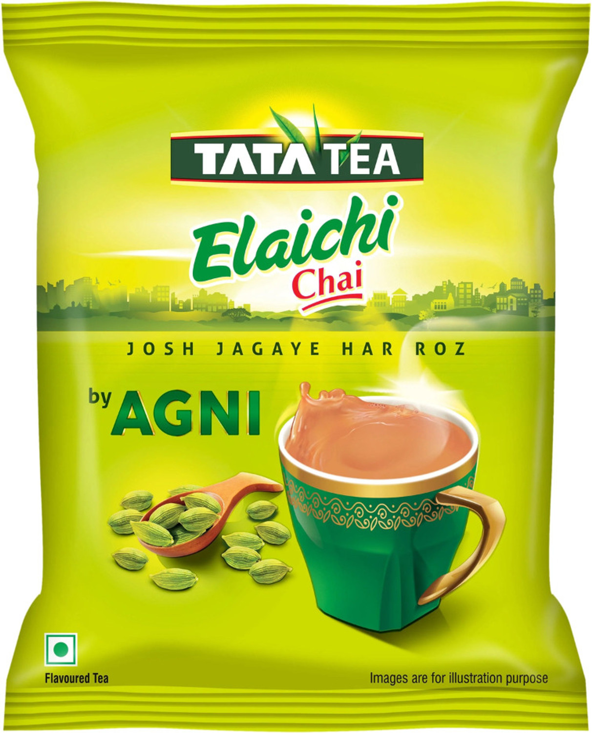 Image of Tata Tea Agni Elaichi Tea Pouch (2 x 250 g)
