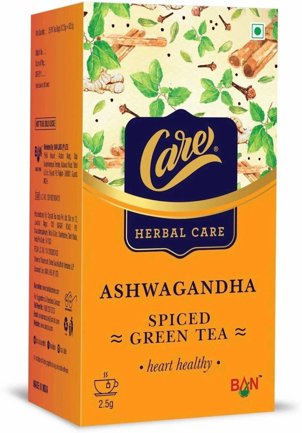 Image of Red Label Natural Care 250 Gram Pack Of 2 / / Tea Box (2 x 250 g)