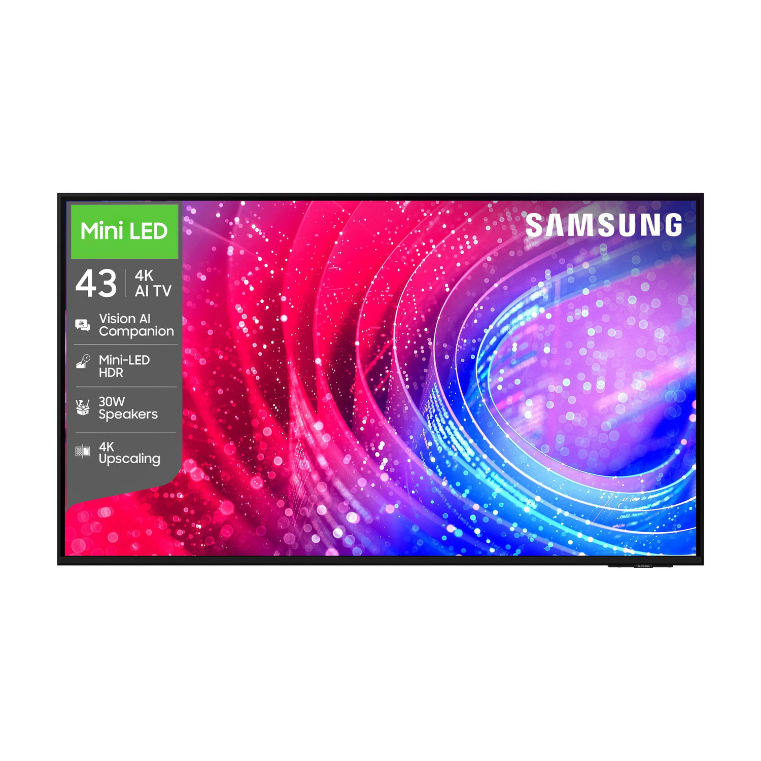 Samsung Vision AI 43 inch 4K Mini LED Smart TV - Image 1