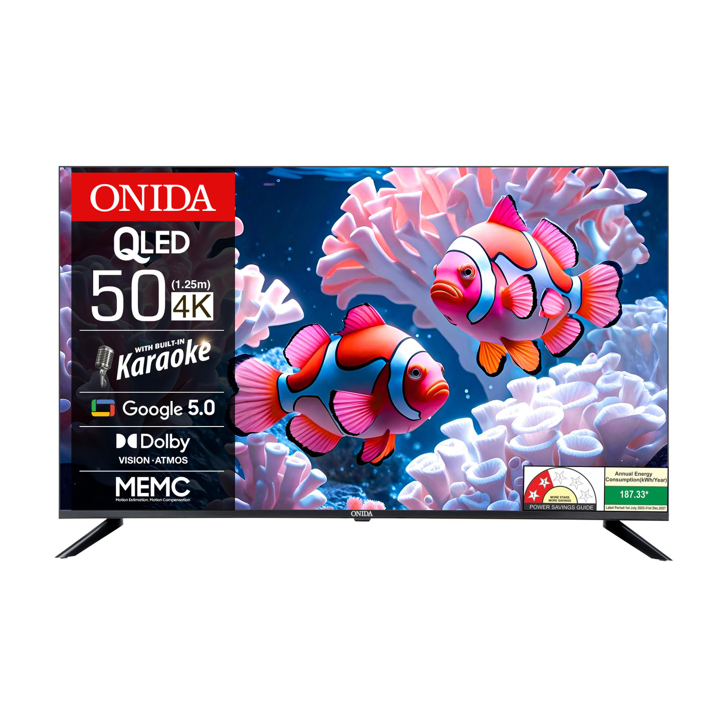 Image of Acer V Series 127 cm (50 inch) QLED Ultra HD (4K) Smart Google TV (AR50GR2851VQD)