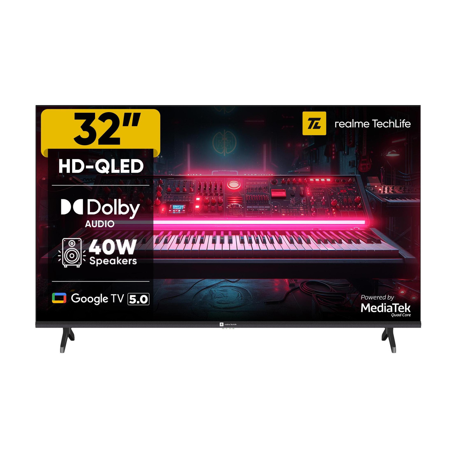 realme TechLife CineSonic 32 inch QLED TV - Image 6