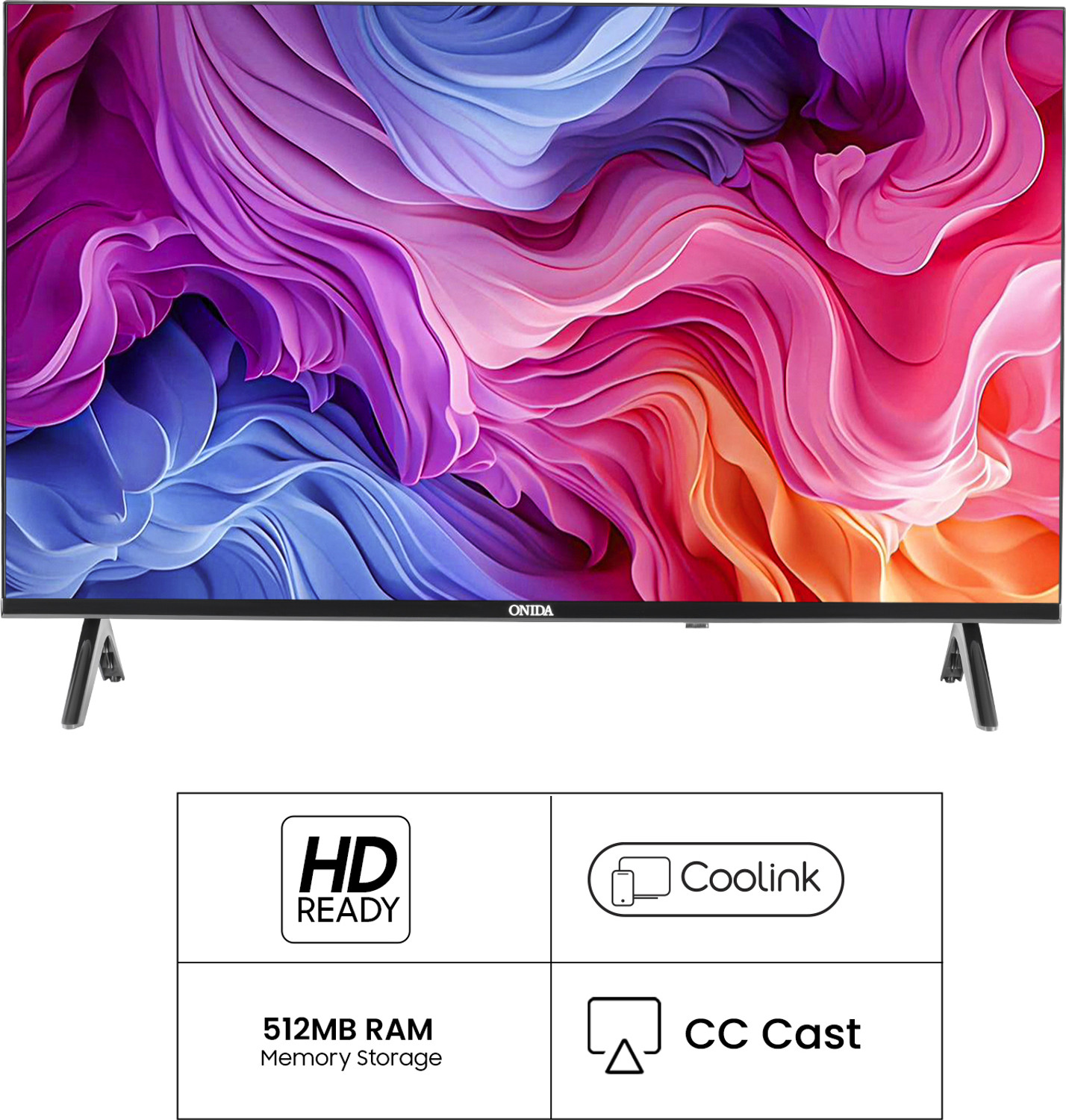 Image of ONIDA 80 cm (32 inch) HD Ready LED Smart Coolita TV (32HTI)