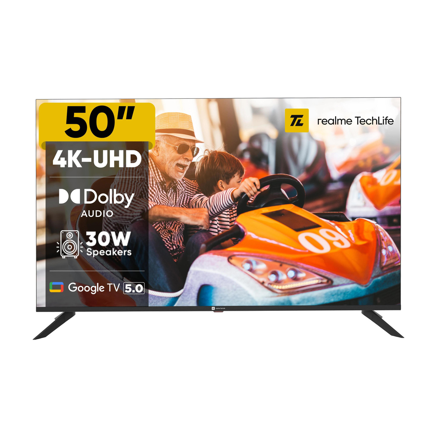 realme TechLife 50 inch 4K LED Smart TV - Image 1