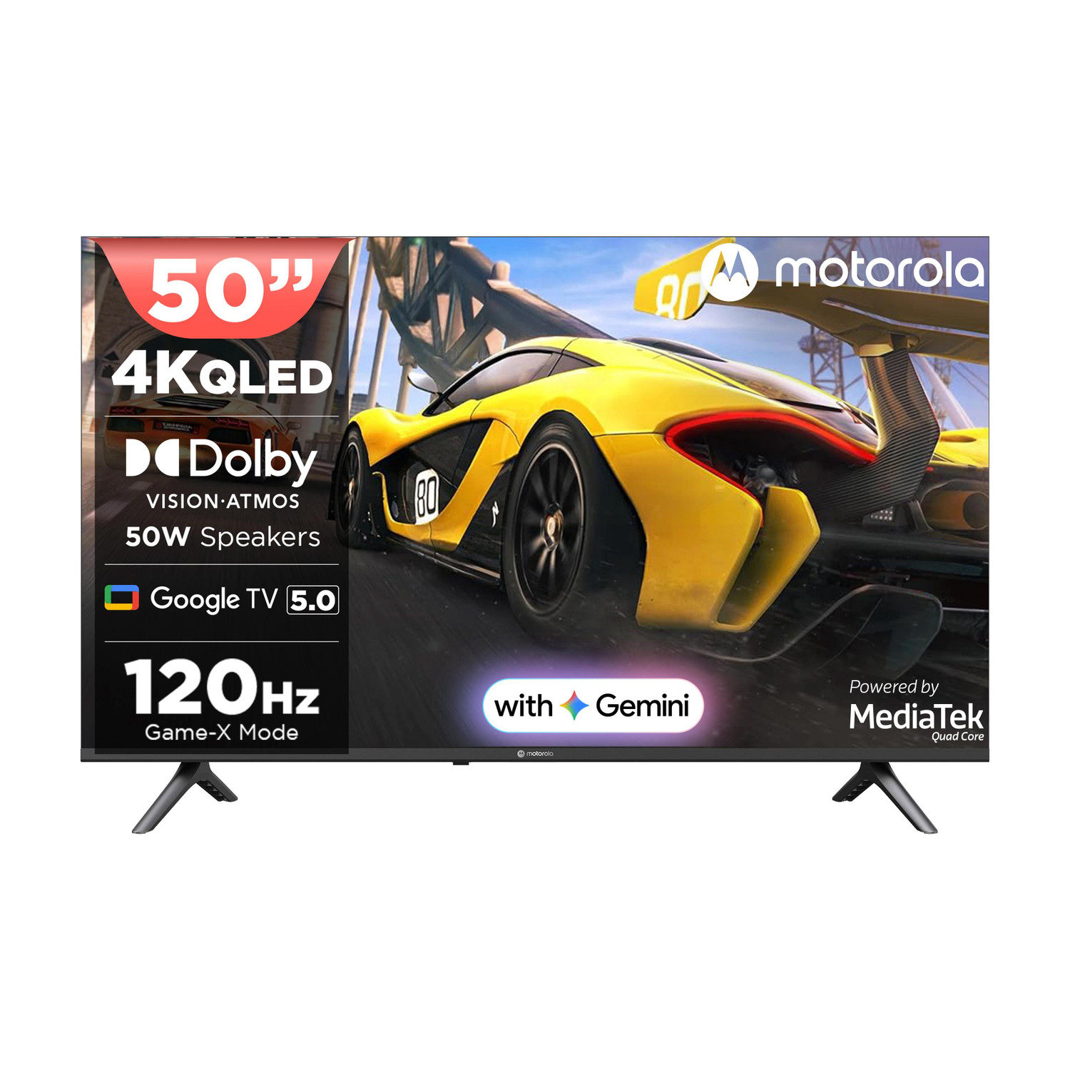 Motorola 127 cm (50 inch) QLED 4K Smart TV - Image 1
