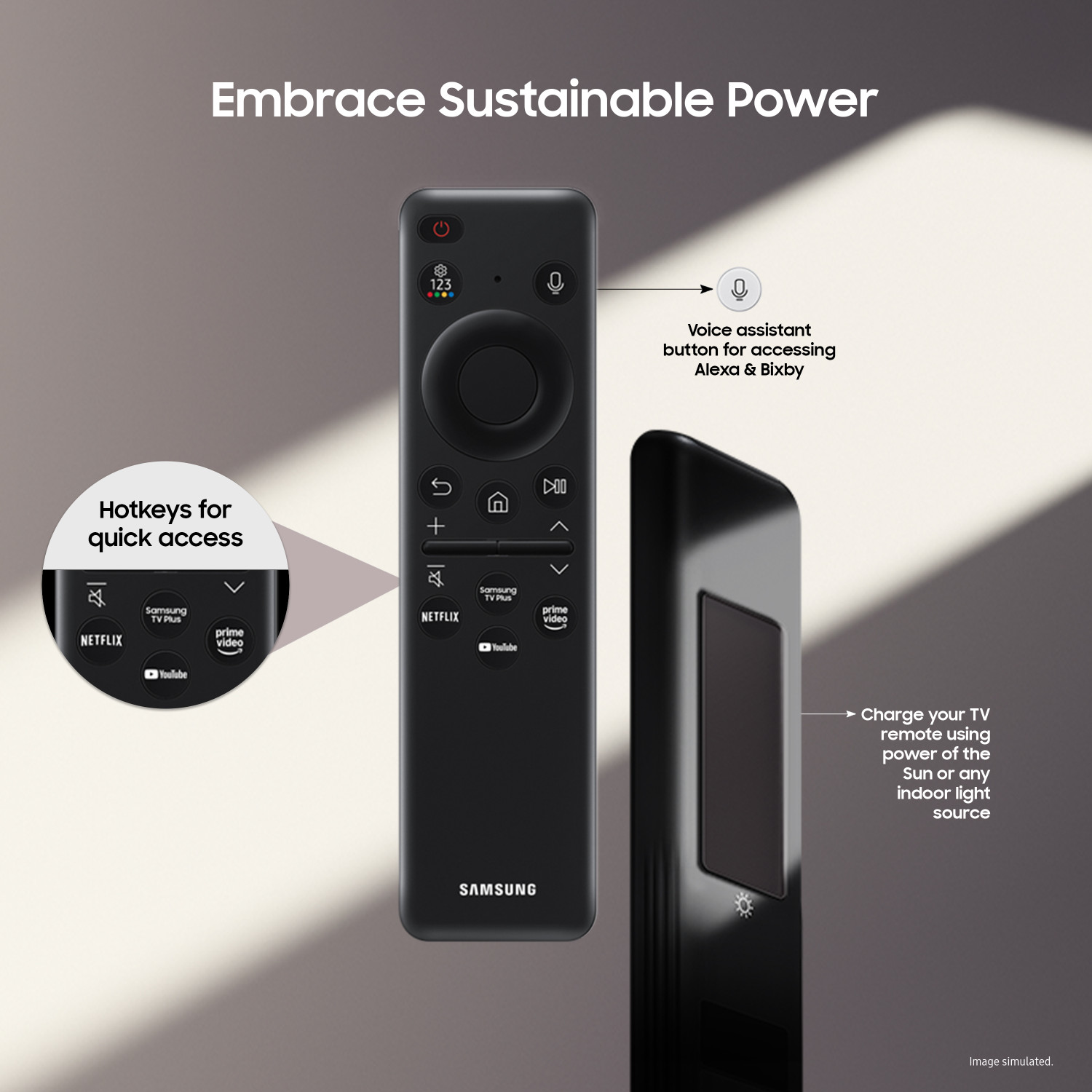 Image of Samsung 194 cm (77 inch) OLED Ultra HD (4K) Smart Tizen TV (QA77S90FAELXL)
