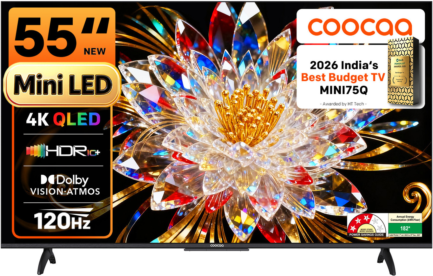 Image of Panasonic PX 139 cm (55 inch) Ultra HD (4K) LED Smart Google TV 2025 Edition with Bezel-less (TH-55PX800DX)