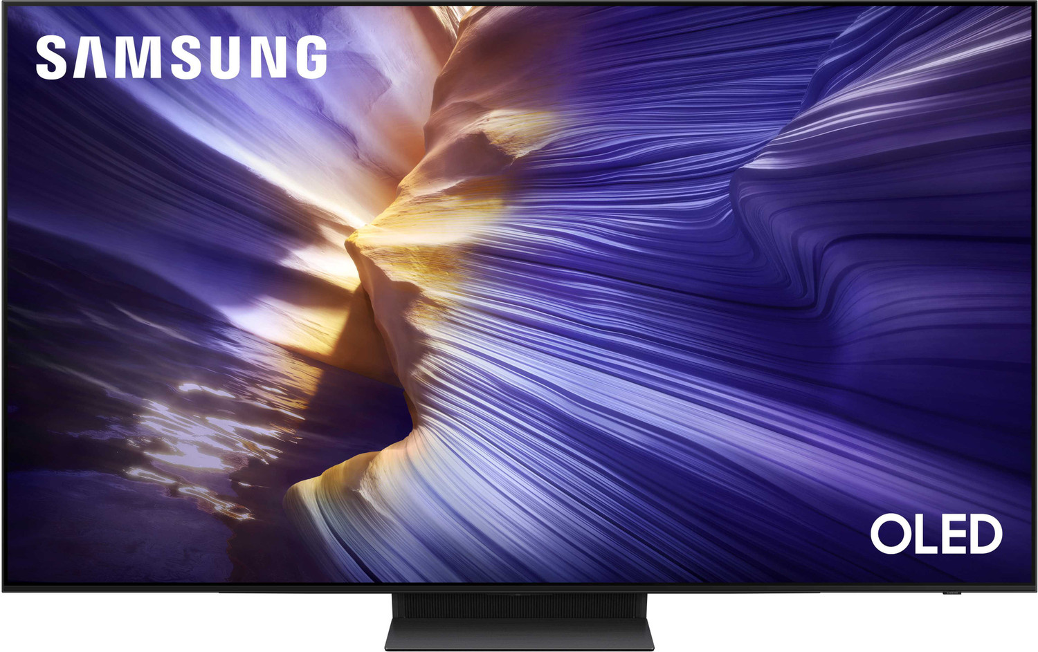 Image of Samsung 194 cm (77 inch) OLED Ultra HD (4K) Smart Tizen TV (QA77S90FAELXL)