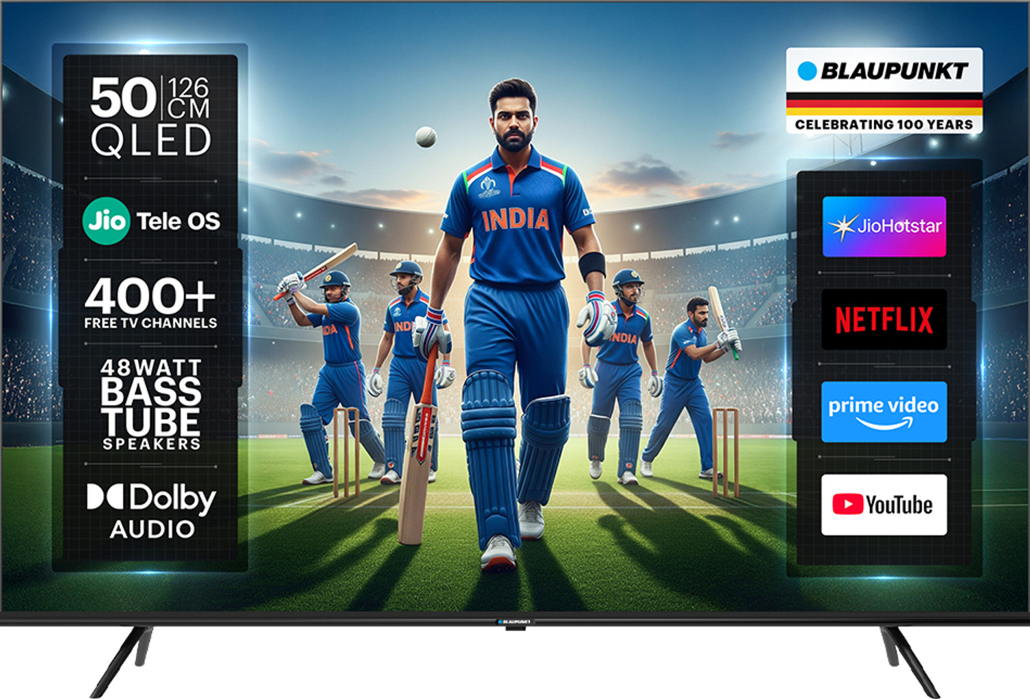 Image of Acer V Series 127 cm (50 inch) QLED Ultra HD (4K) Smart Google TV (AR50GR2851VQD)
