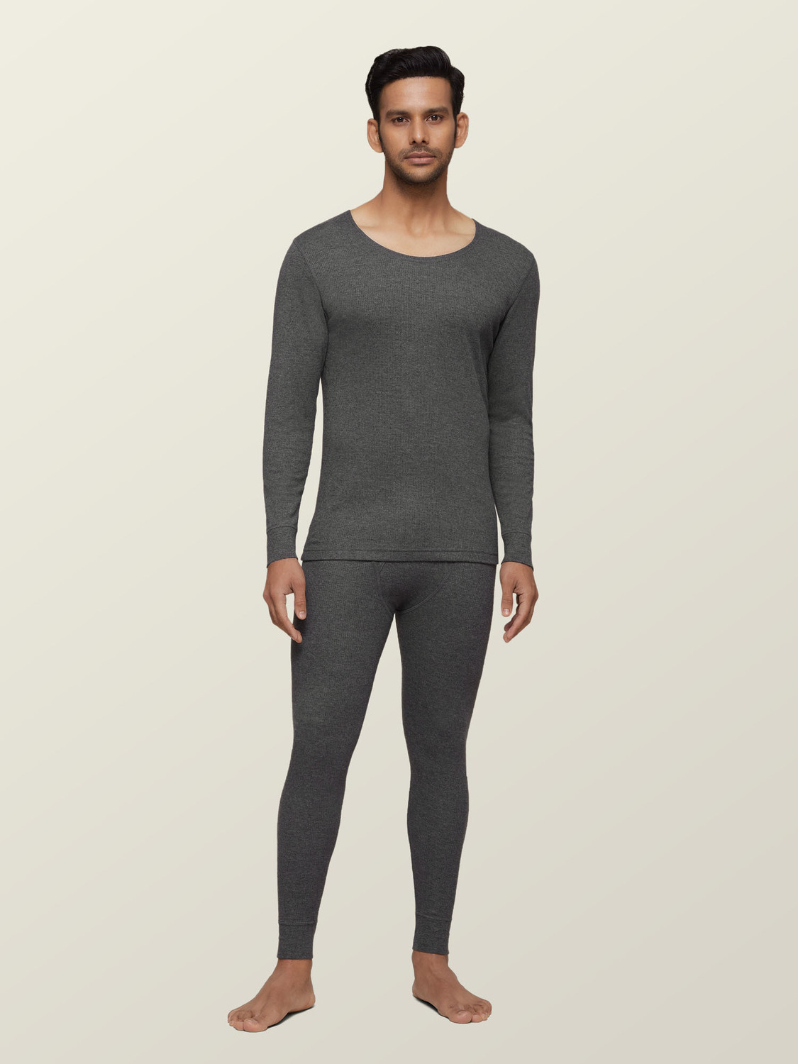 Image of XYXX Men Top - Pyjama Set Thermal