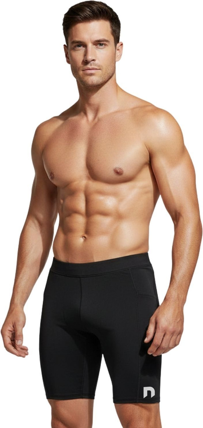 WMX Men Black Tights - Image 1