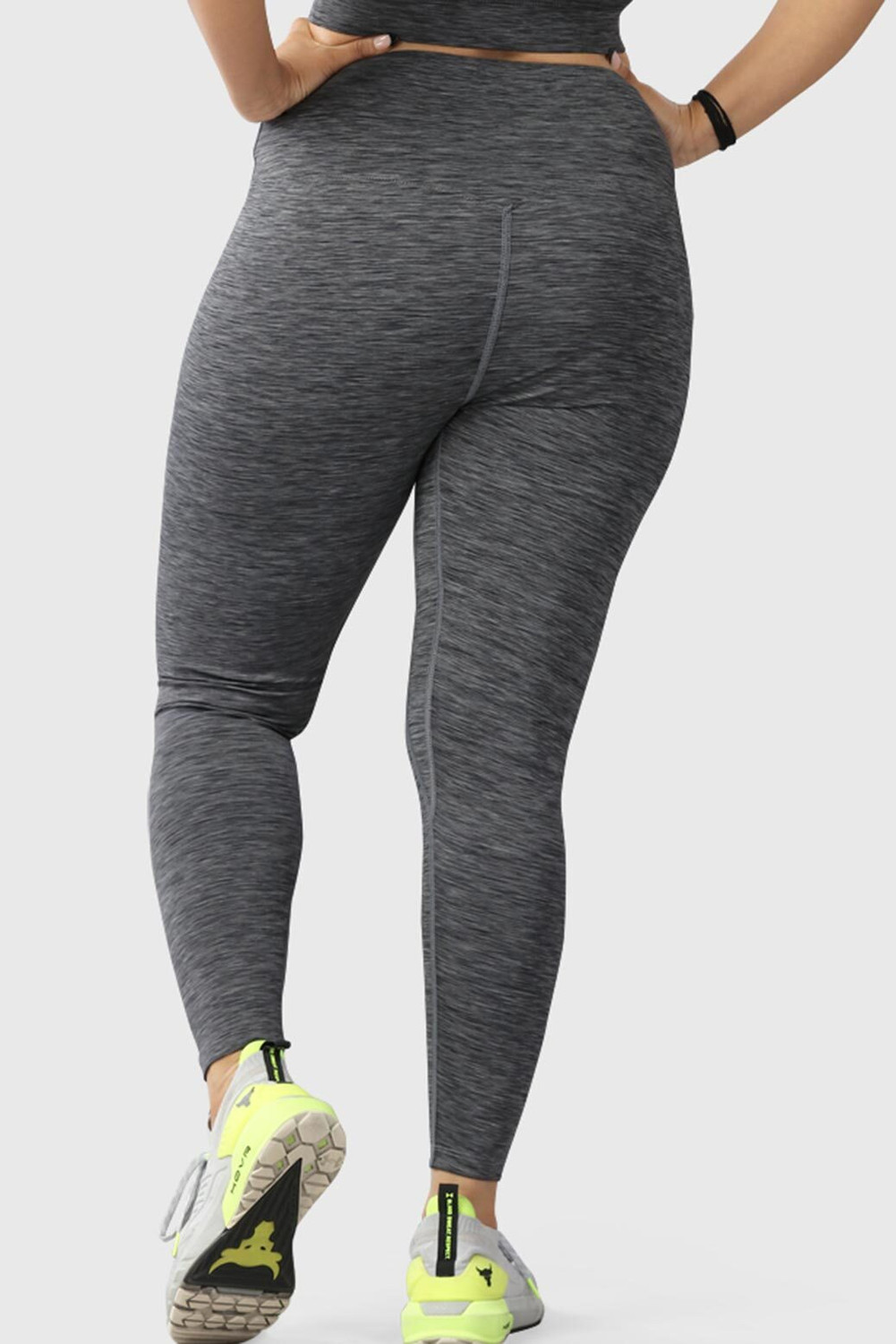 Image of FuaarK Self Design Women Grey Tights