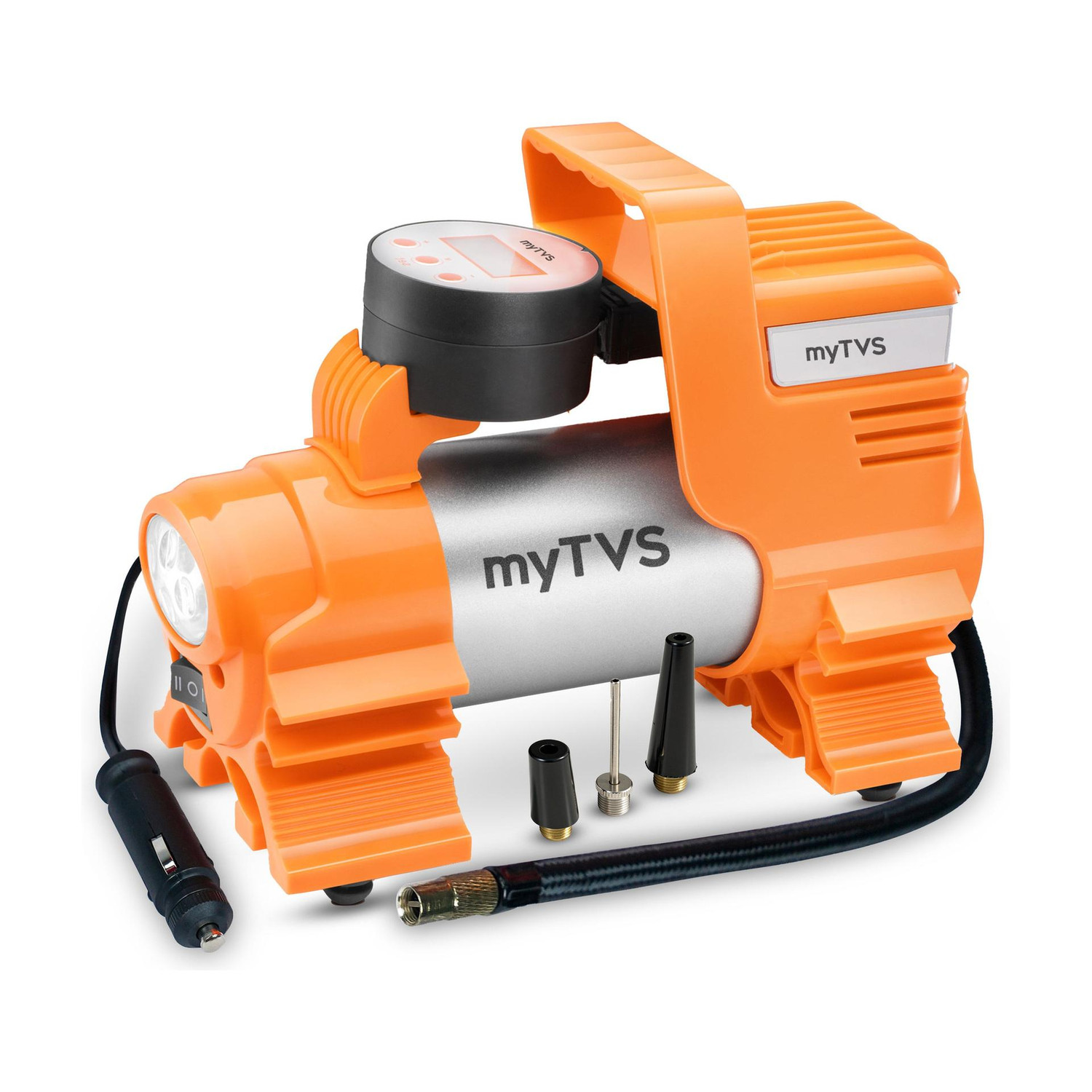 MYTVS TI-86 100 psi Tyre Air Pump for Car & Bike - Image 1