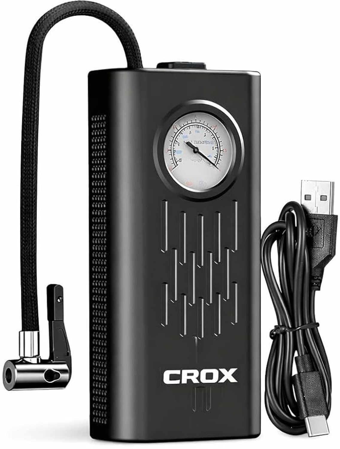 Image of xech Cordless Portable Inflator X-442 Inflate 150 psi Tyre Air Pump for Car & Bike (Auto Shut Off)