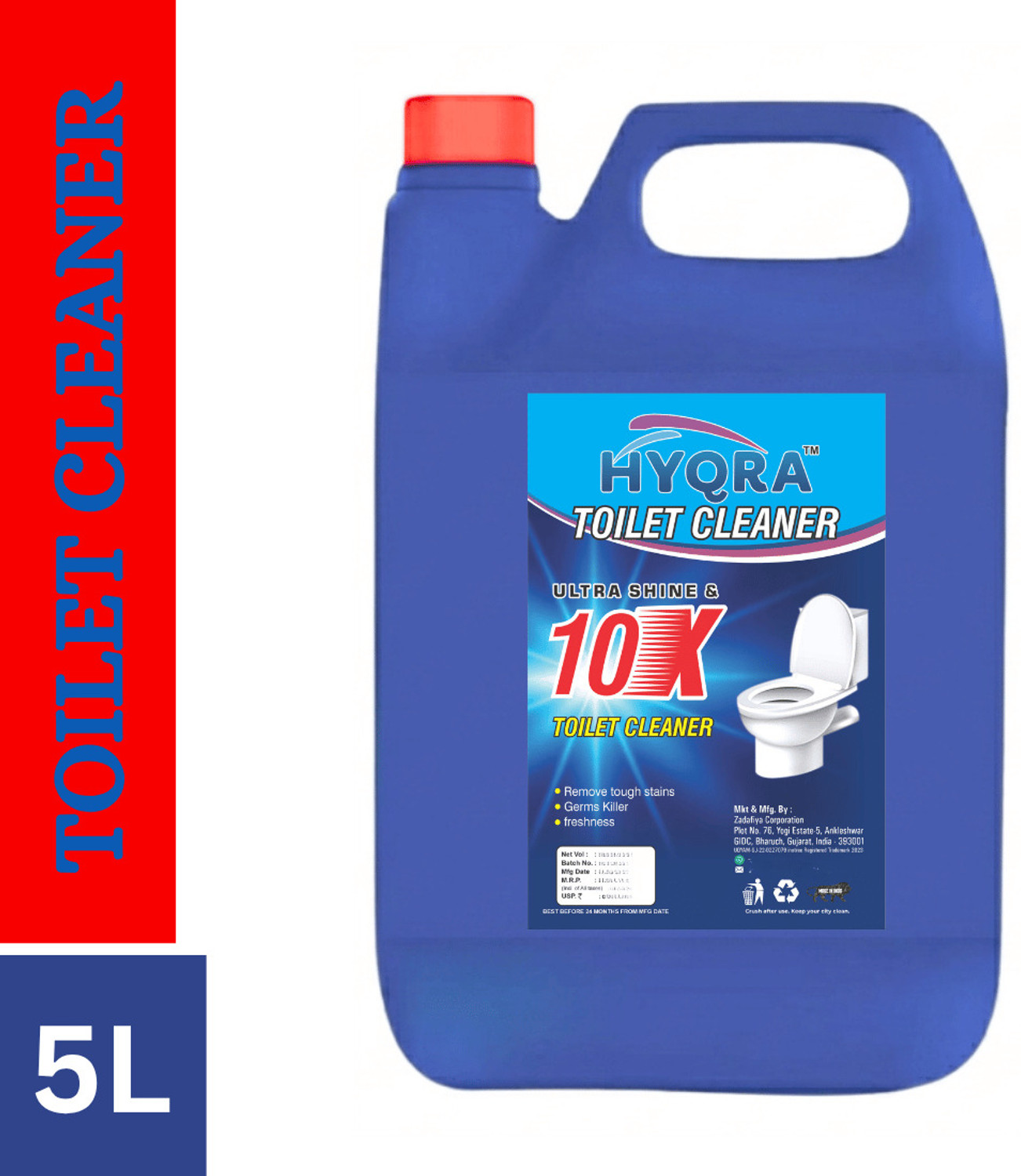 Image of Harpic 5L-Disinfectant Regular Liquid Toilet Cleaner (5 L)
