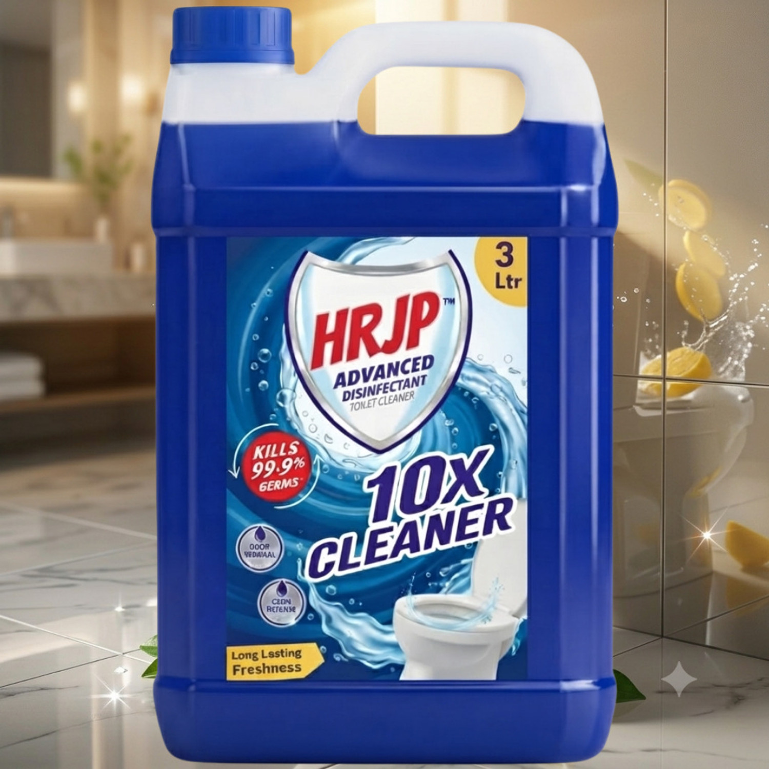Image of Born Good Disinfectant Plant Based Liquid Toilet Bowl Cleaner ( 500 ml) USDA Certified, Kills Germs Liquid Toilet Cleaner (500 ml)