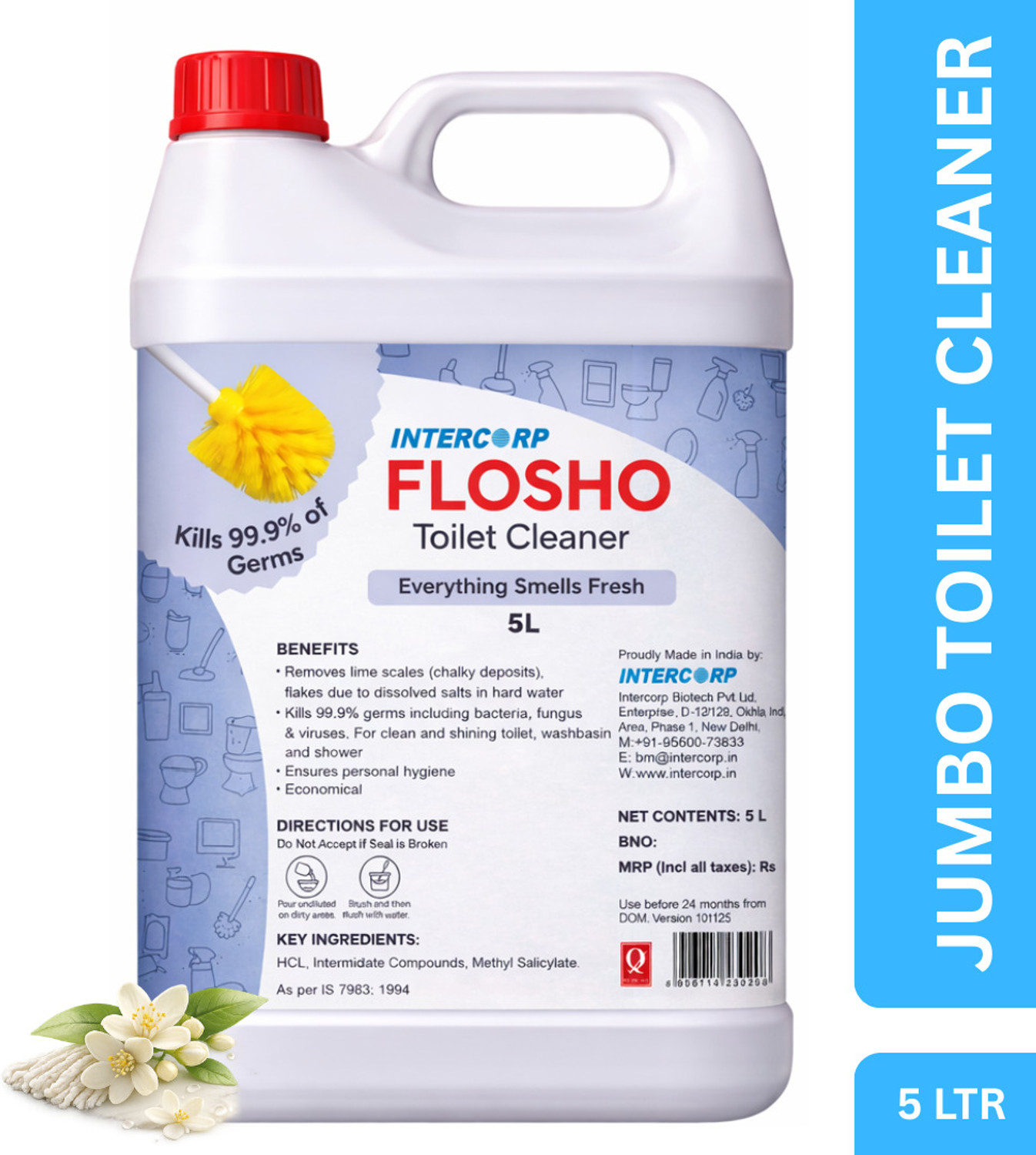 Image of Harpic 5L-Disinfectant Regular Liquid Toilet Cleaner (5 L)