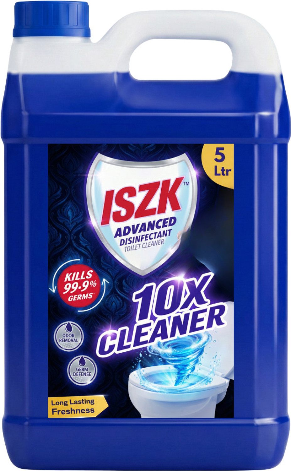 Image of Harpic Kills 99.9% Germs Liquid Toilet Cleaner (5 L)