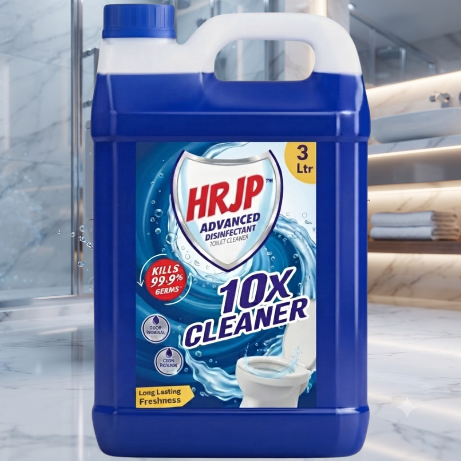 Image of Born Good Disinfectant Plant Based Liquid Toilet Bowl Cleaner ( 500 ml) USDA Certified, Kills Germs Liquid Toilet Cleaner (500 ml)