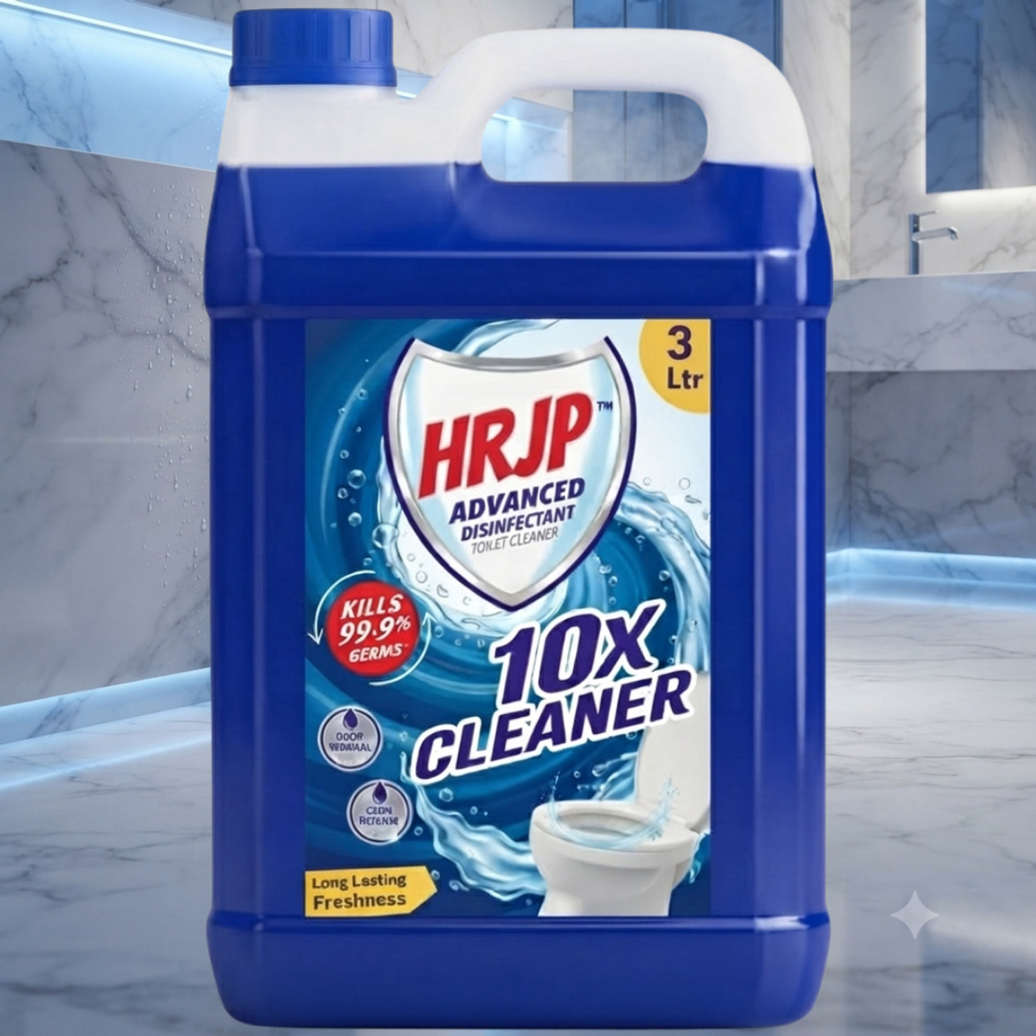 Image of Born Good Disinfectant Plant Based Liquid Toilet Bowl Cleaner ( 500 ml) USDA Certified, Kills Germs Liquid Toilet Cleaner (500 ml)