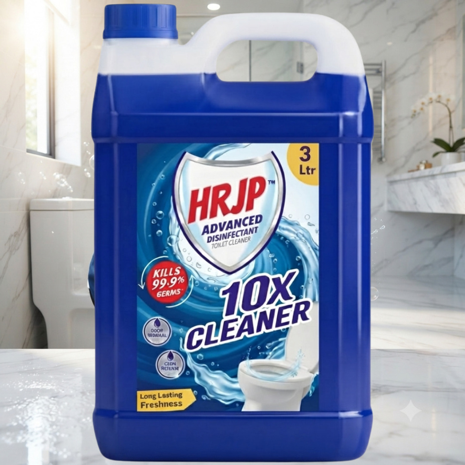 Image of Born Good Disinfectant Plant Based Liquid Toilet Bowl Cleaner ( 500 ml) USDA Certified, Kills Germs Liquid Toilet Cleaner (500 ml)