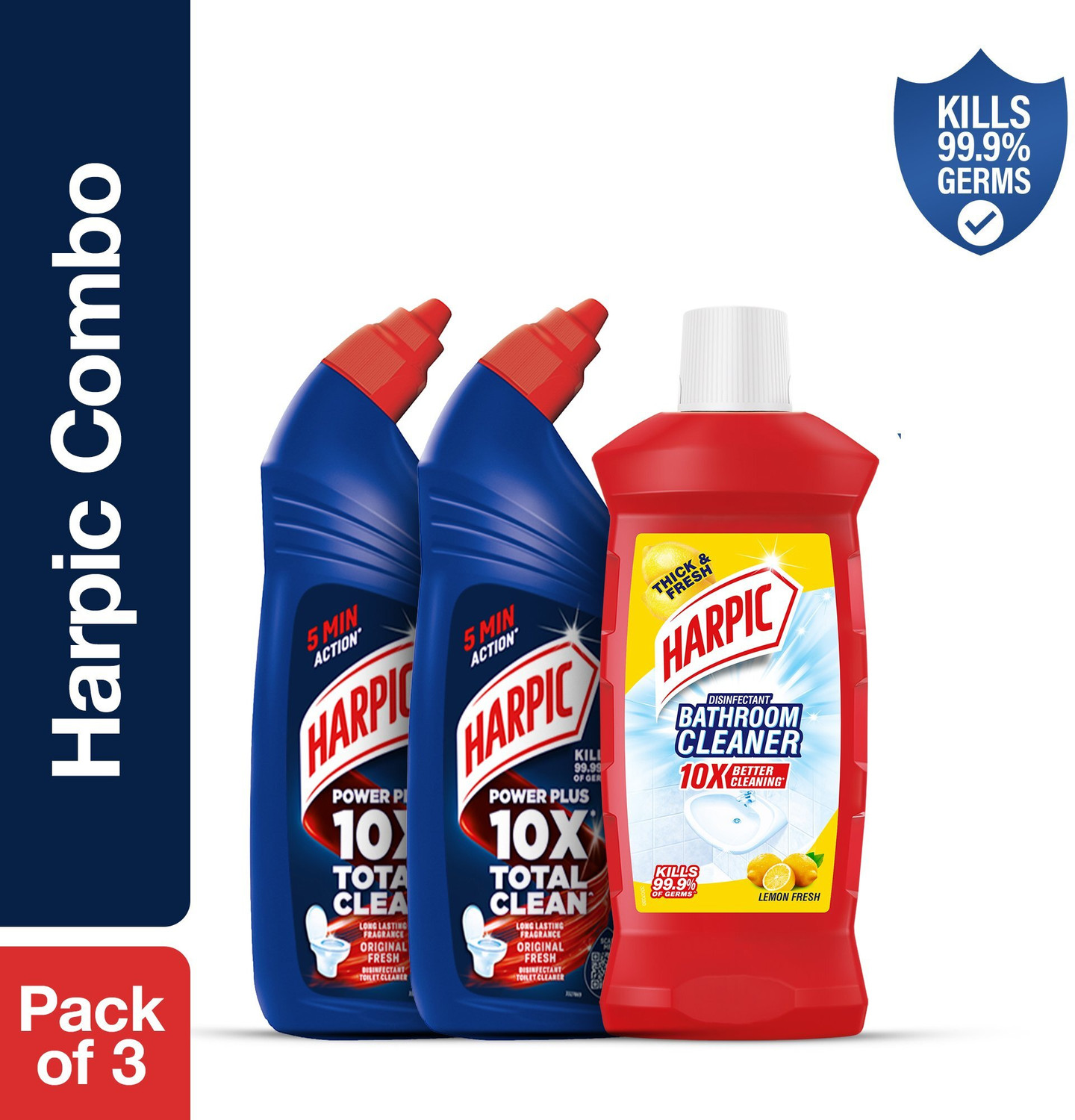Image of Harpic TOILET CLEANER Citrus Liquid Toilet Cleaner (1 L)