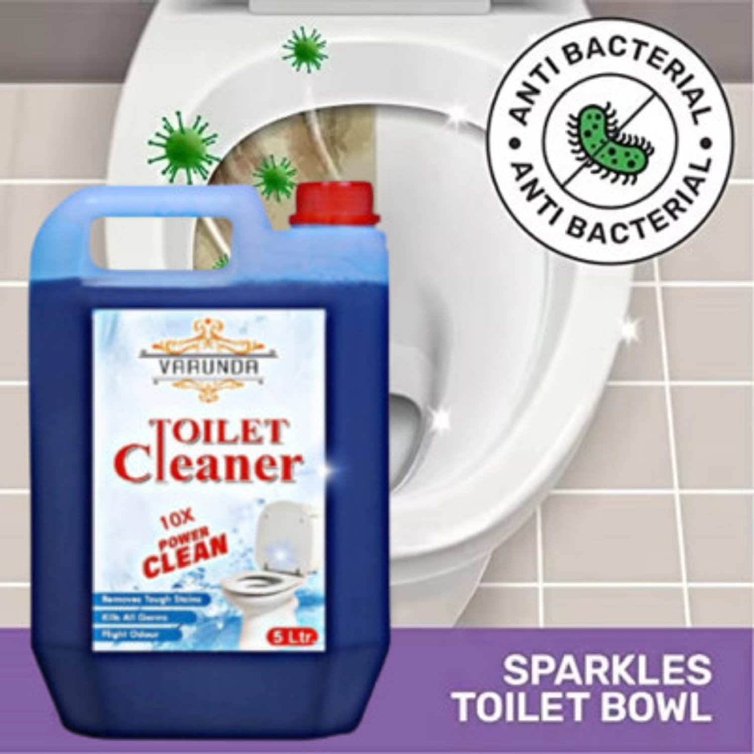 Image of Harpic 5L-Disinfectant Regular Liquid Toilet Cleaner (5 L)