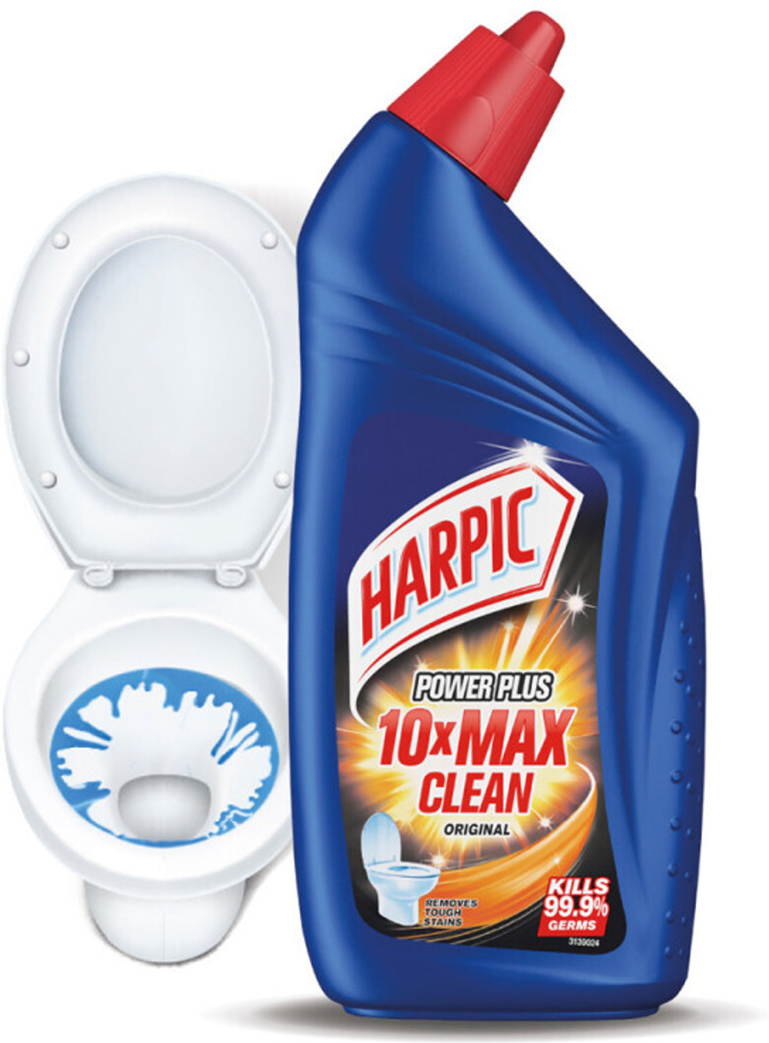 Image of Harpic Cleaner Liquid 5L | Fresh Fragrance Toilet Bowl Cleaner| Original Liquid Toilet Cleaner (5 L)
