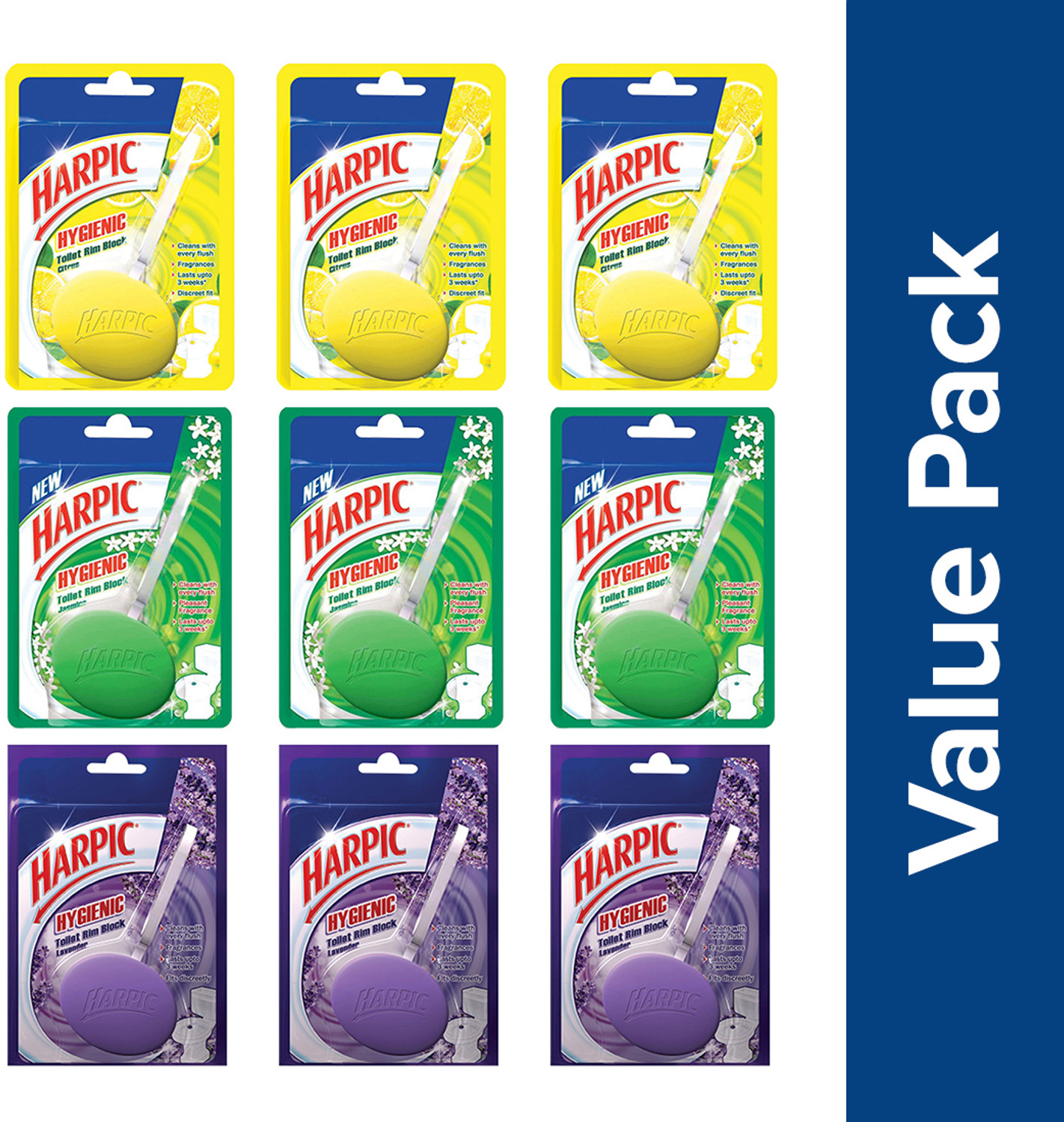 Image of Harpic 5 Litre Disinfectant Toilet Cleaner Liquid, Original | Thick Toilet Cleanerf Liquid Toilet Cleaner (5 L)