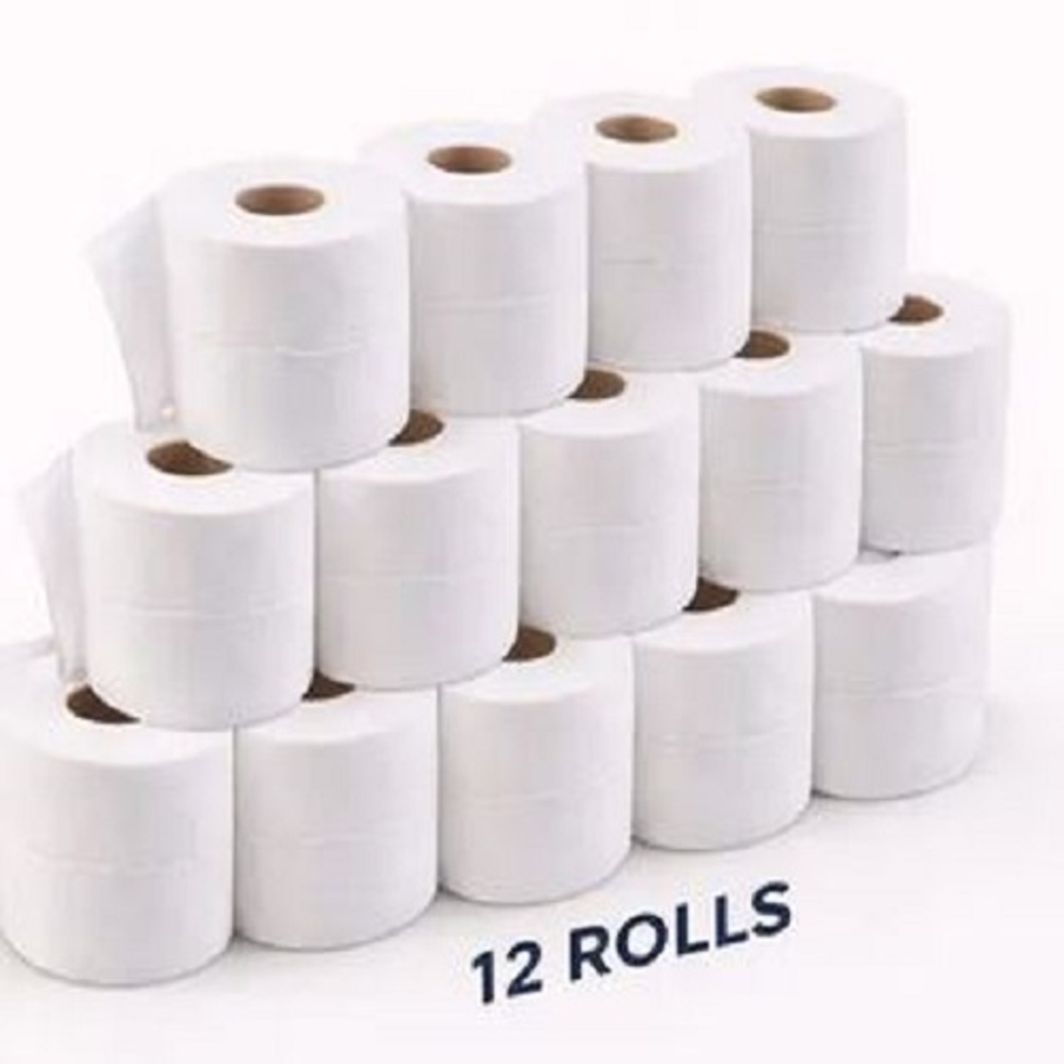 Image of IMECO Bamboo Toilet Tissue 1920 Pulls | 12 Rolls Pack | Unbleached, Soft & Absorbent | Toilet Paper Roll (3 Ply, 160 Sheets)