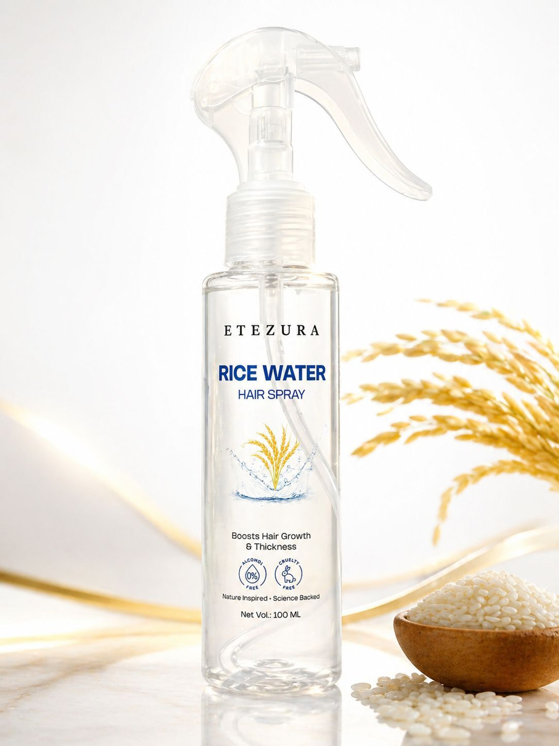 etezura Rice Water Hair Spray for Hair Growth - Image 1