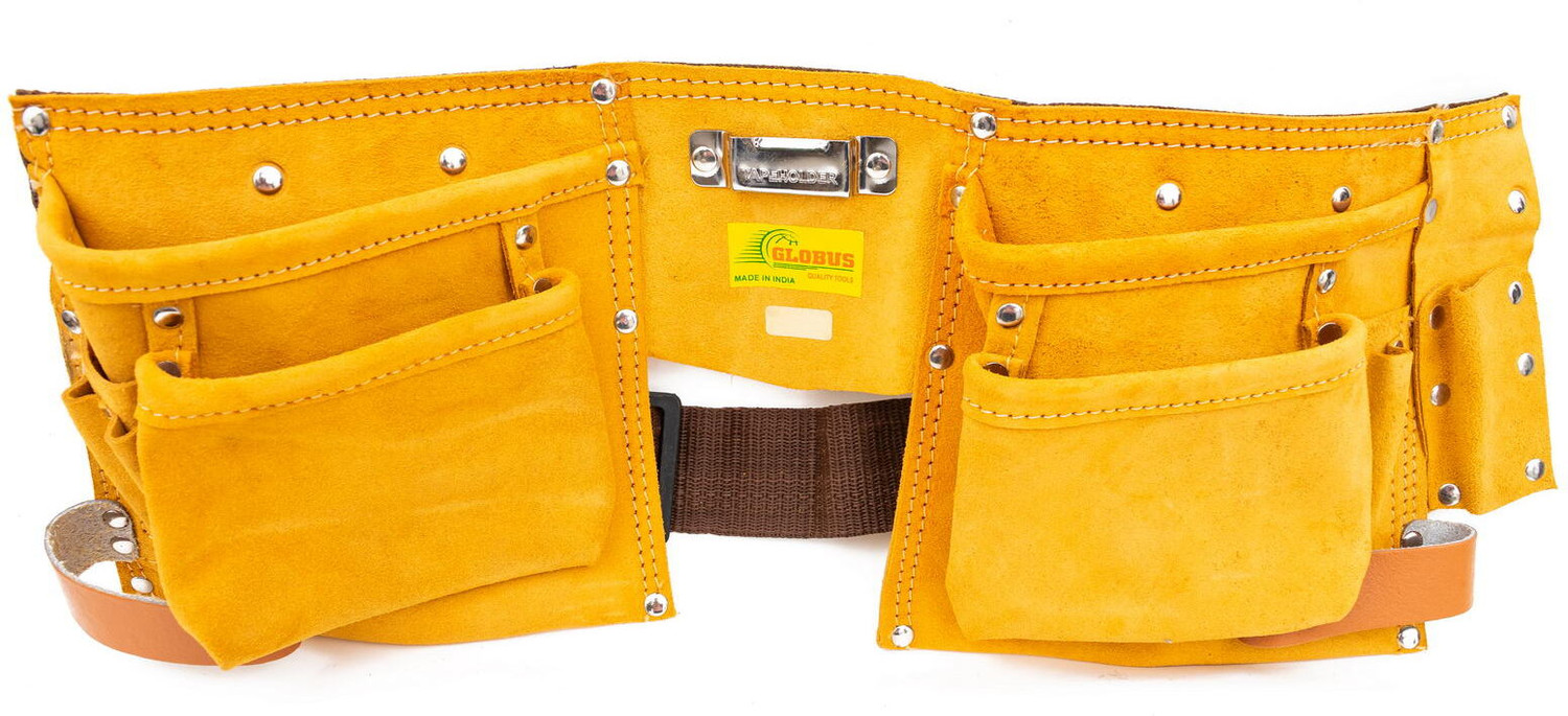Globus 11 Pocket Tool Belt Yellow - Image 1