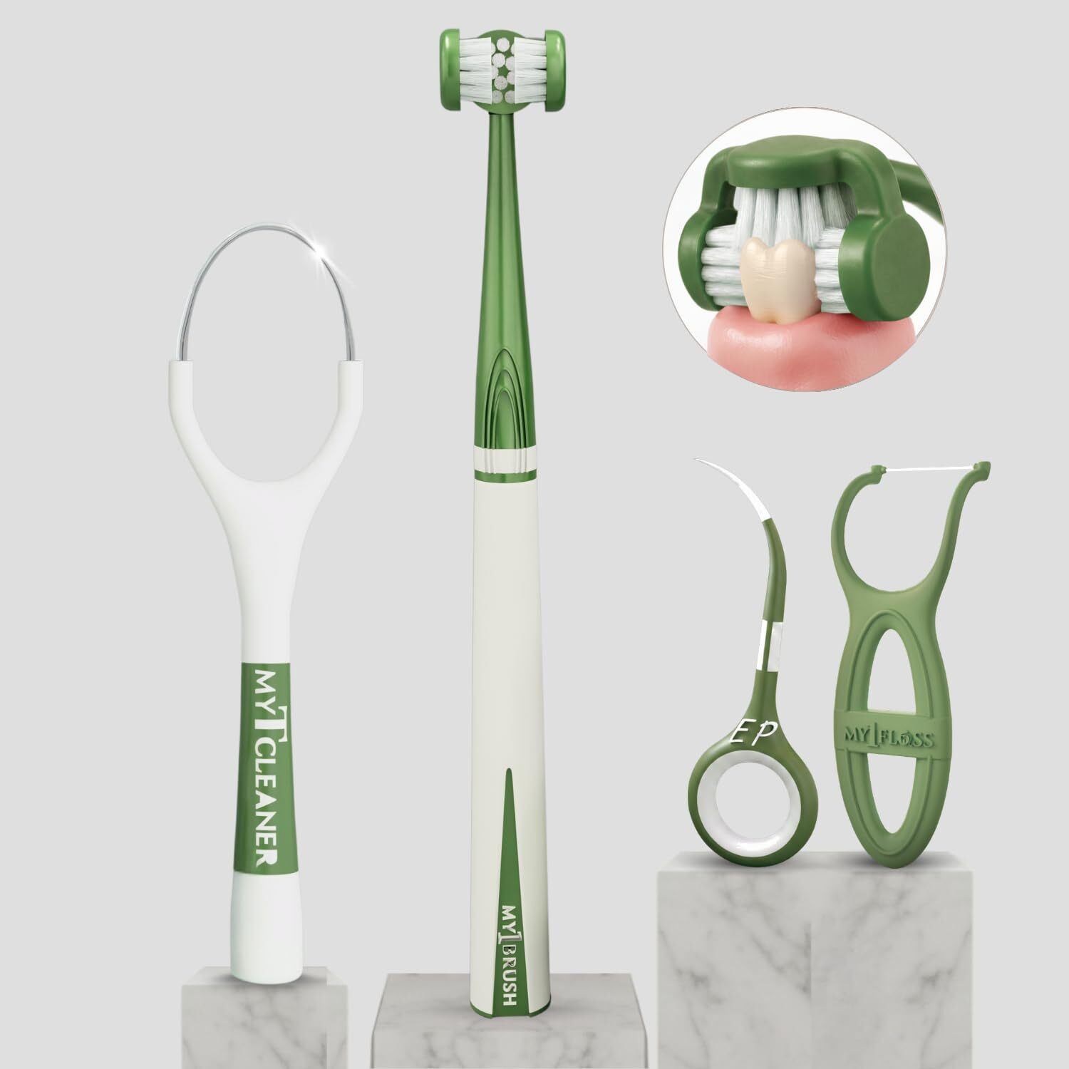 Image of The Avalonic Store Avalonic X3 Sonic Electric Toothbrush (3 Extra Heads) Soft Toothbrush