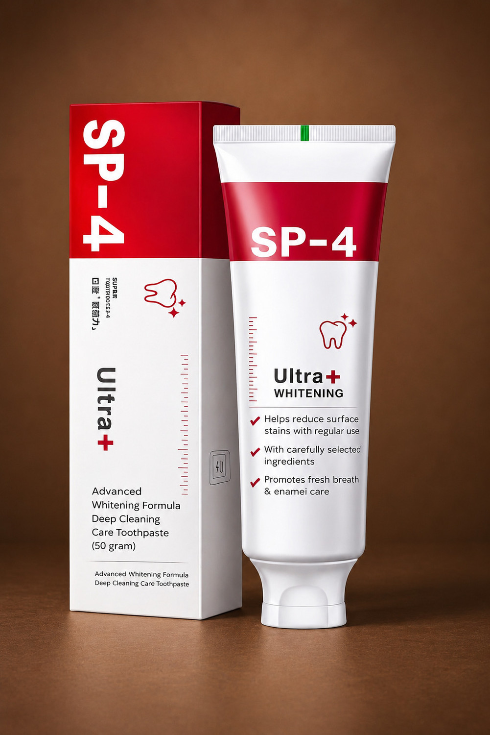 Image of sp 4 SP-4 Ultra Whitening Toothpaste | Smart Oral Care Toothpaste Daily Wellness Toothpaste (30 g)