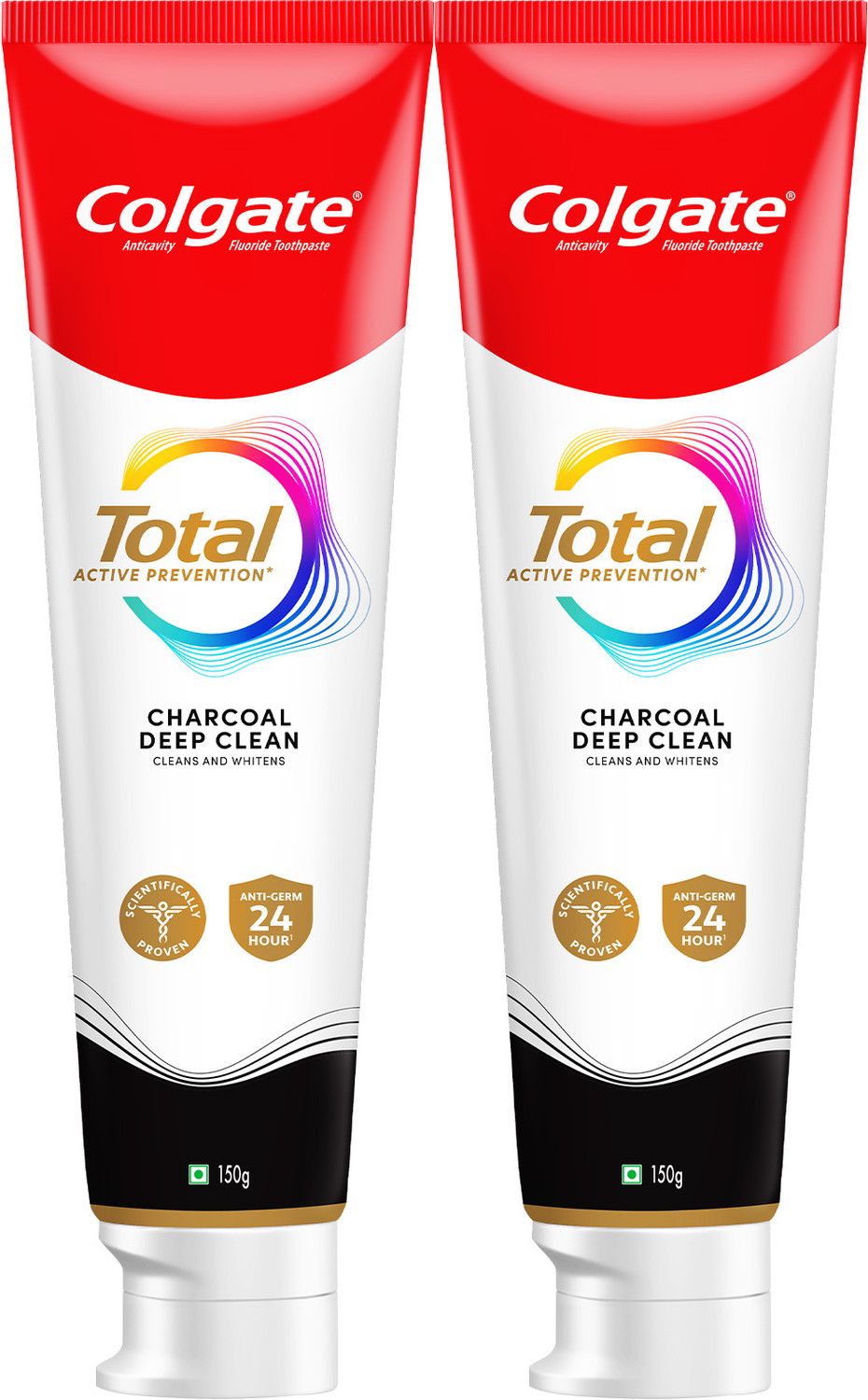 Colgate Charcoal Deep Clean Antibacterial Toothpaste - Image 1