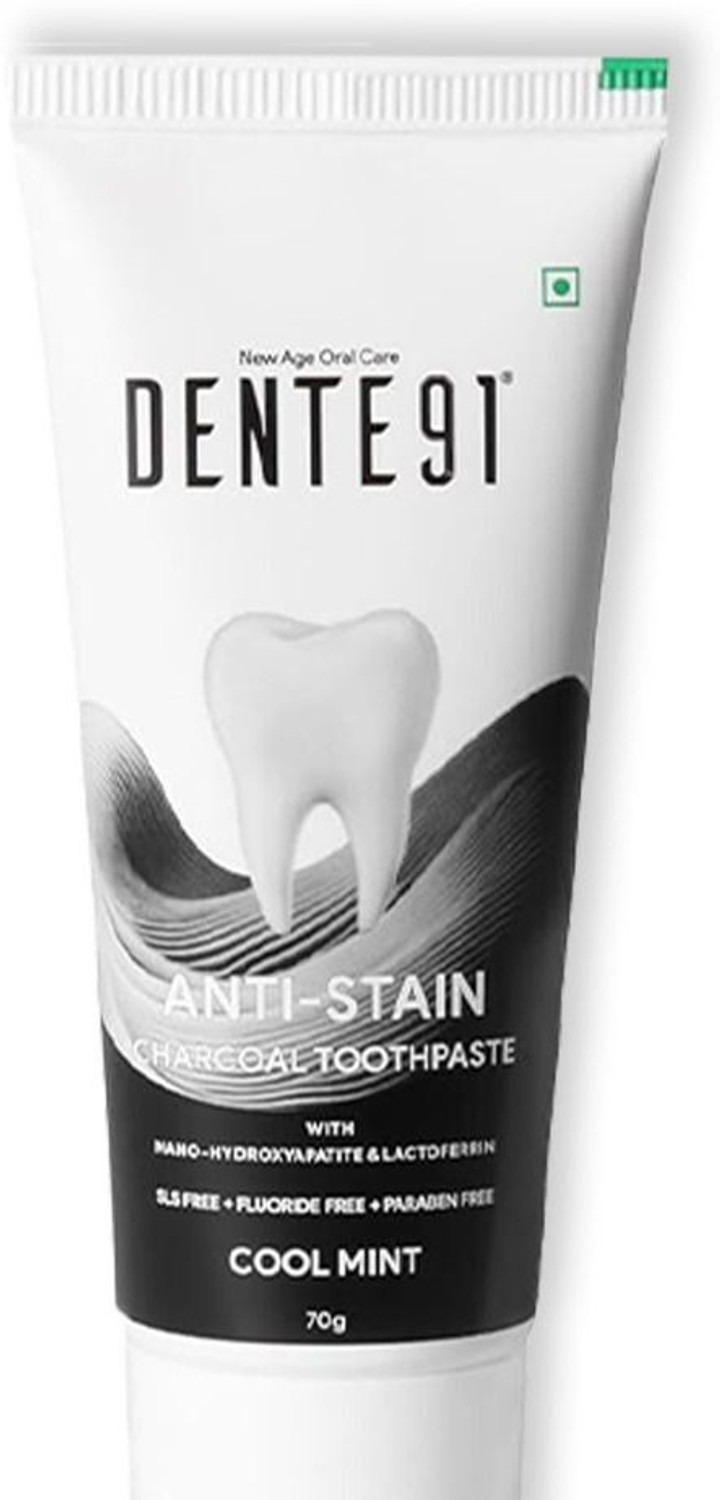 Image of DENTE91 Sensitivity Relief, Repairs Cavities,Free from SLS & Fluoride Toothpaste (300 g, Pack of 3)