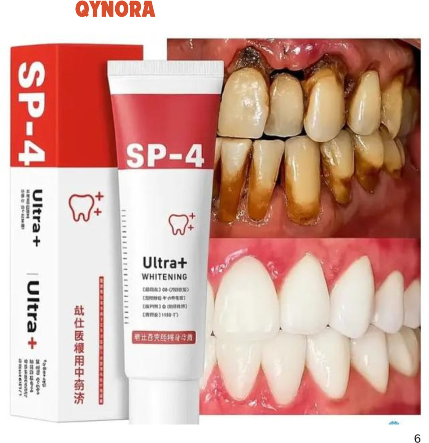 Image of sp 4 SP-4 Ultra Whitening Toothpaste | Smart Oral Care Toothpaste Daily Wellness Toothpaste (30 g)
