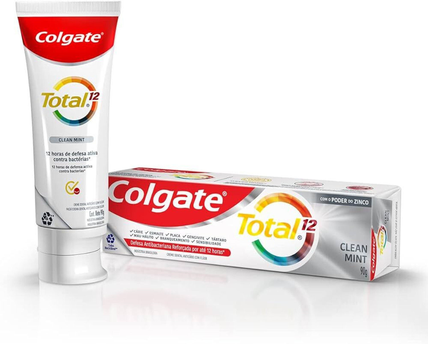 Colgate Total 12 Hour Clean Mint Toothpaste 100ml - Image 1