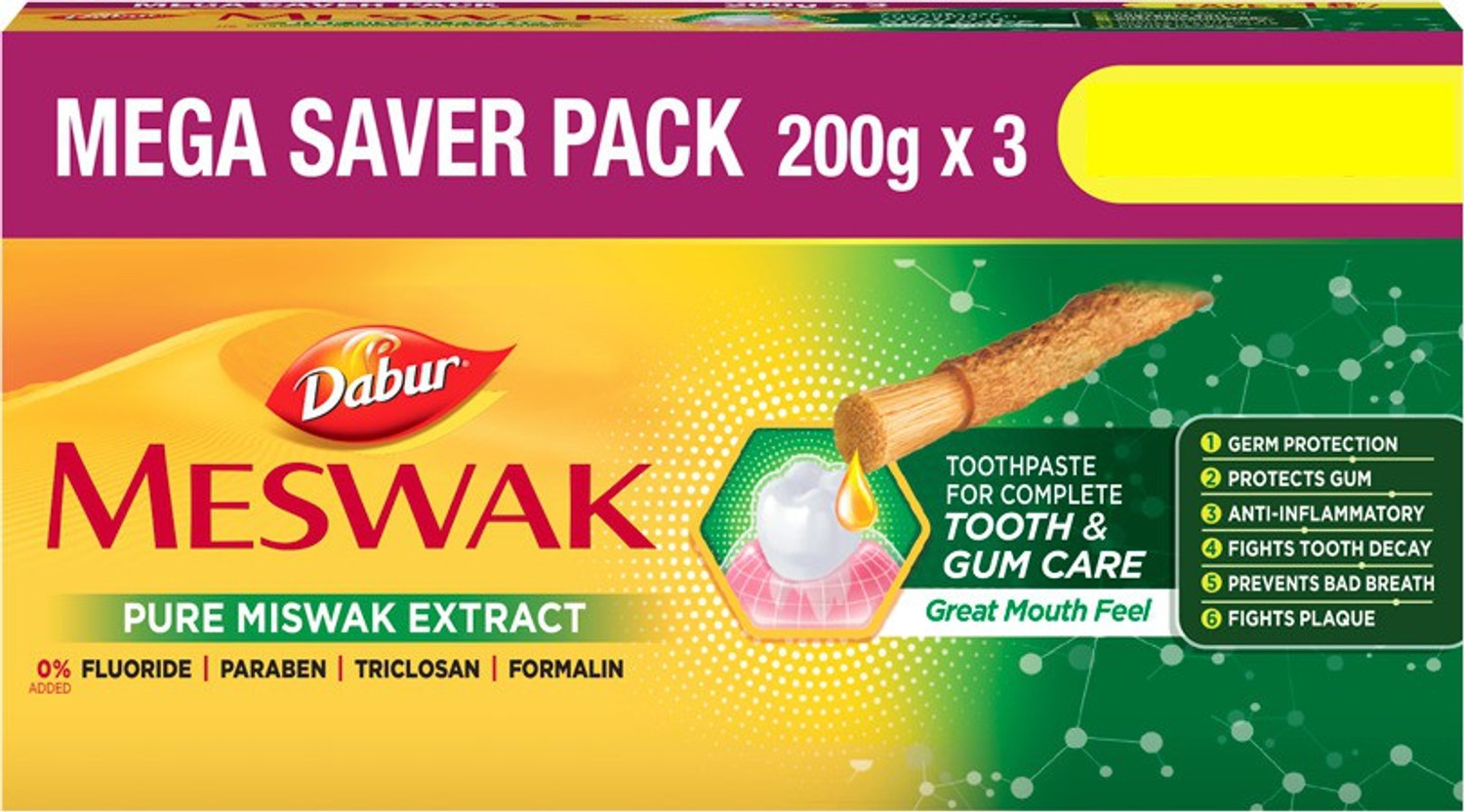 Image of PATANJALI Dant Kanti Fresh Active Gel Toothpaste (45 g, Pack of 4)