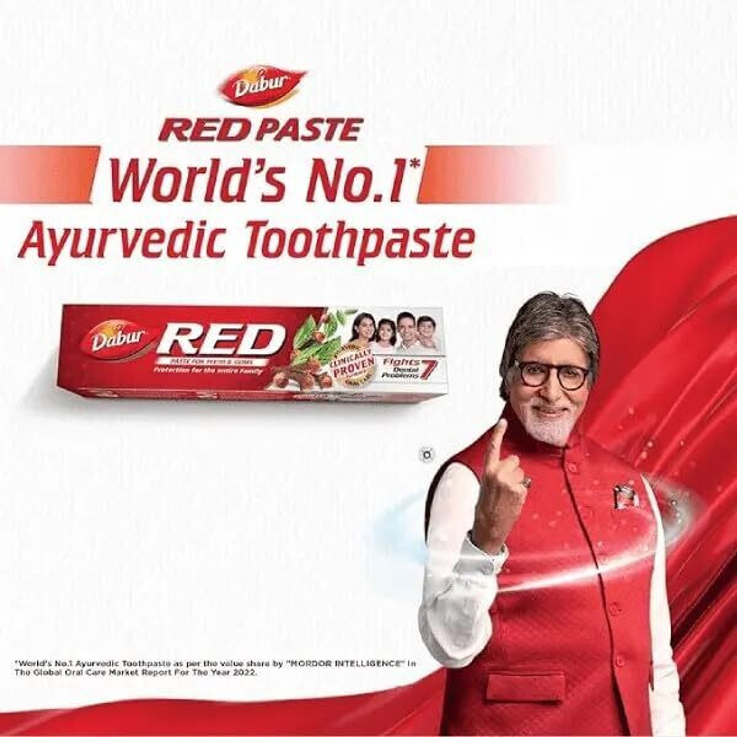 Image of Dabur RED PASTE Toothpaste (350 g)