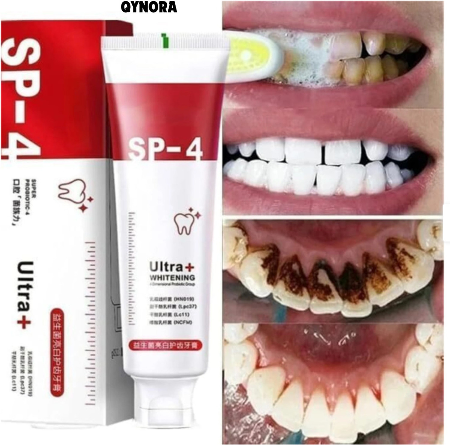 Image of sp 4 SP-4 Ultra Whitening Toothpaste | Smart Oral Care Toothpaste Daily Wellness Toothpaste (30 g)